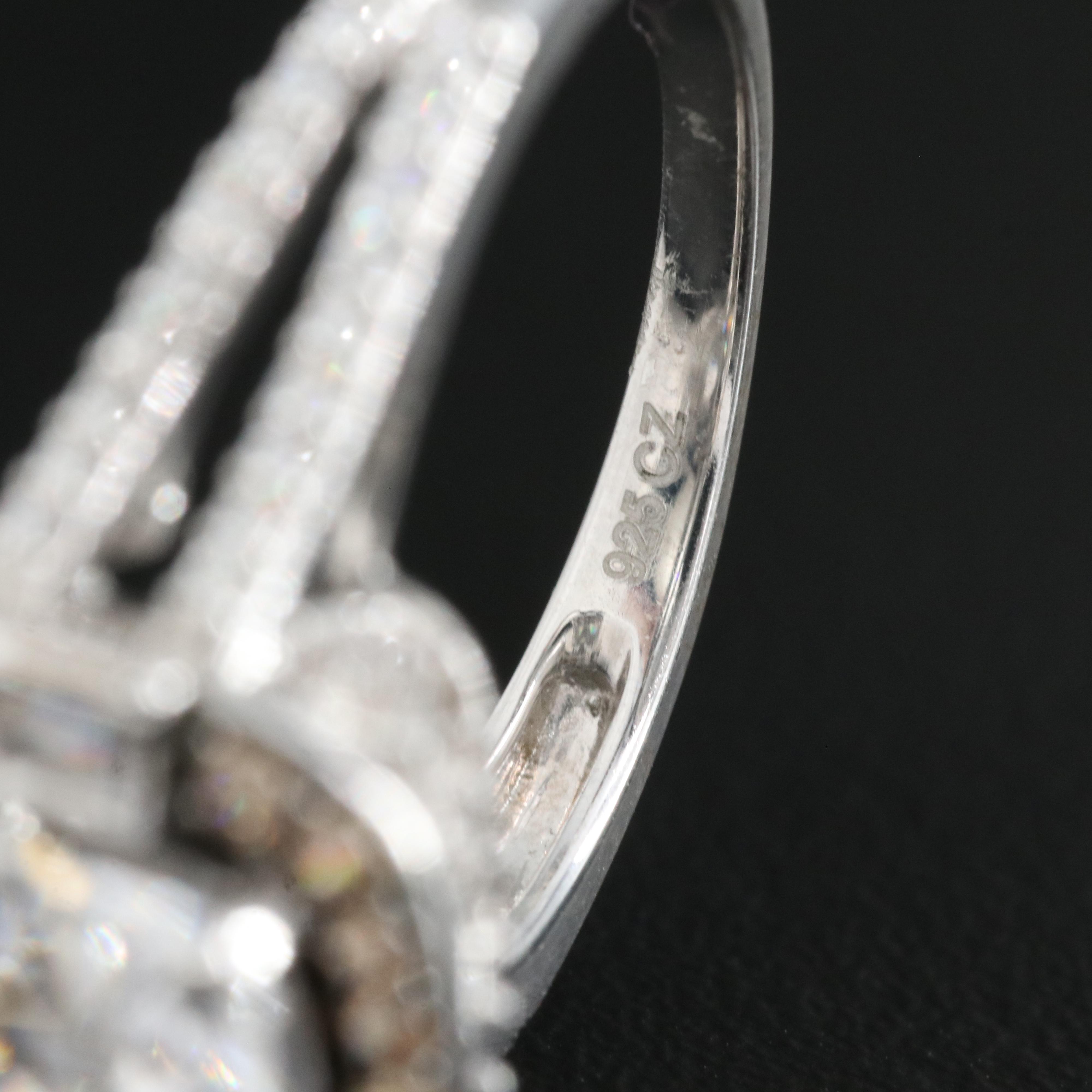 Sterling Cubic Zirconia Ring