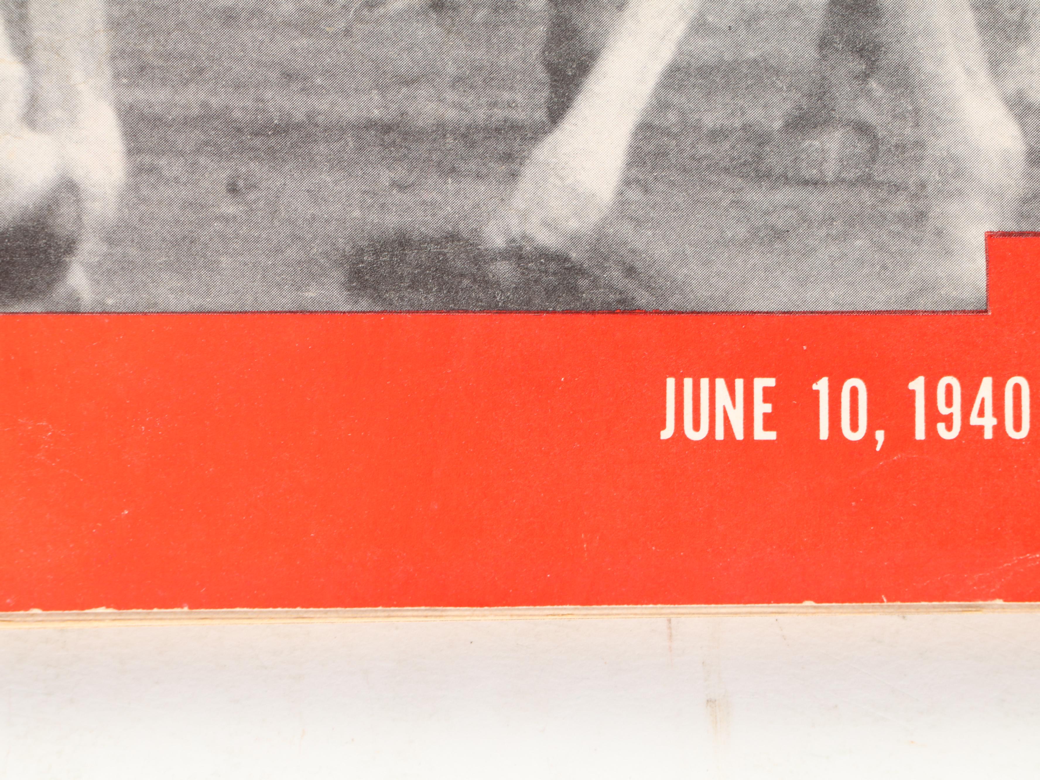 "LIFE" Magazine Collection Featuring World War II and More, 1940s