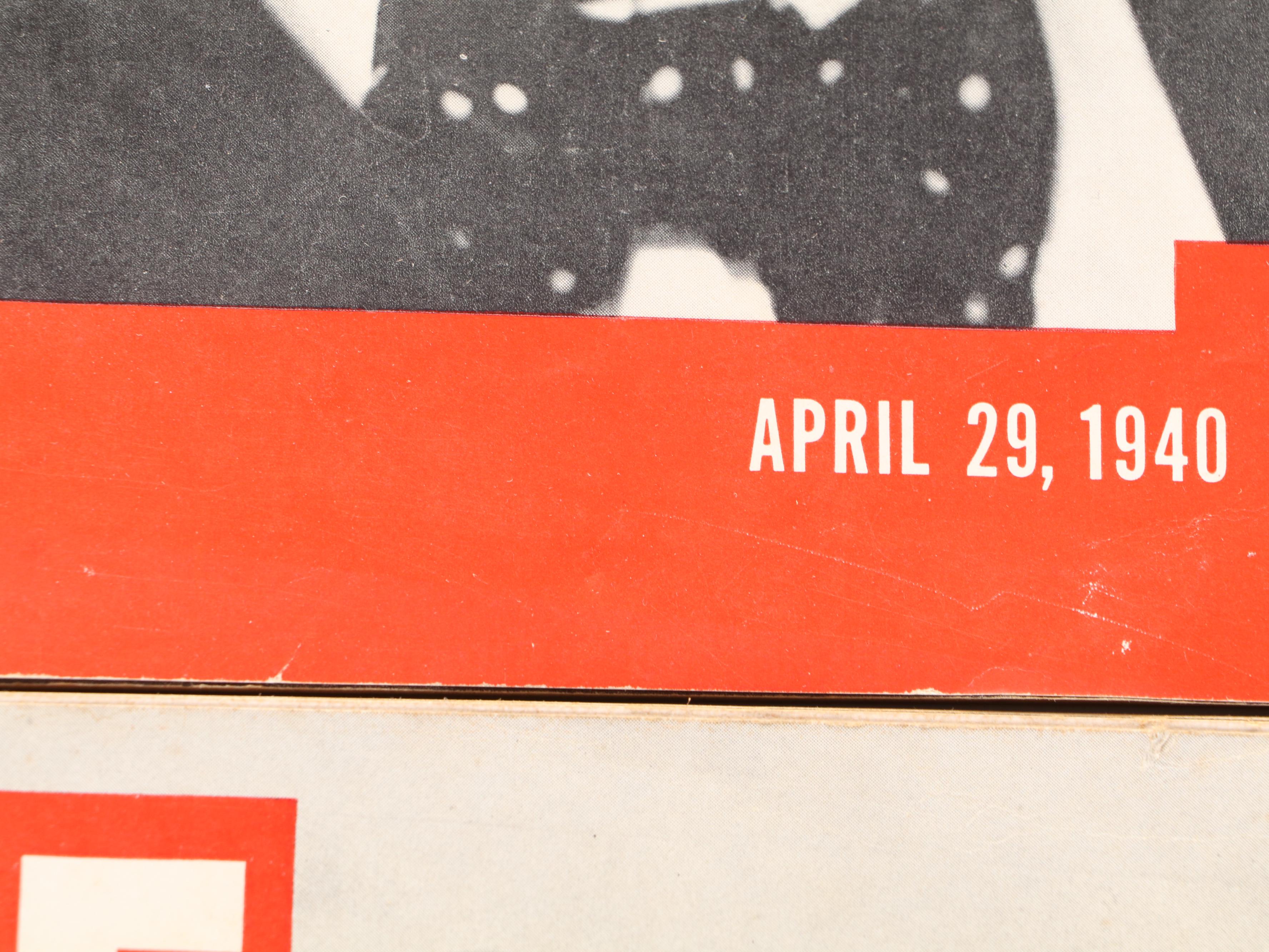 "LIFE" Magazine Collection Featuring World War II and More, 1940s