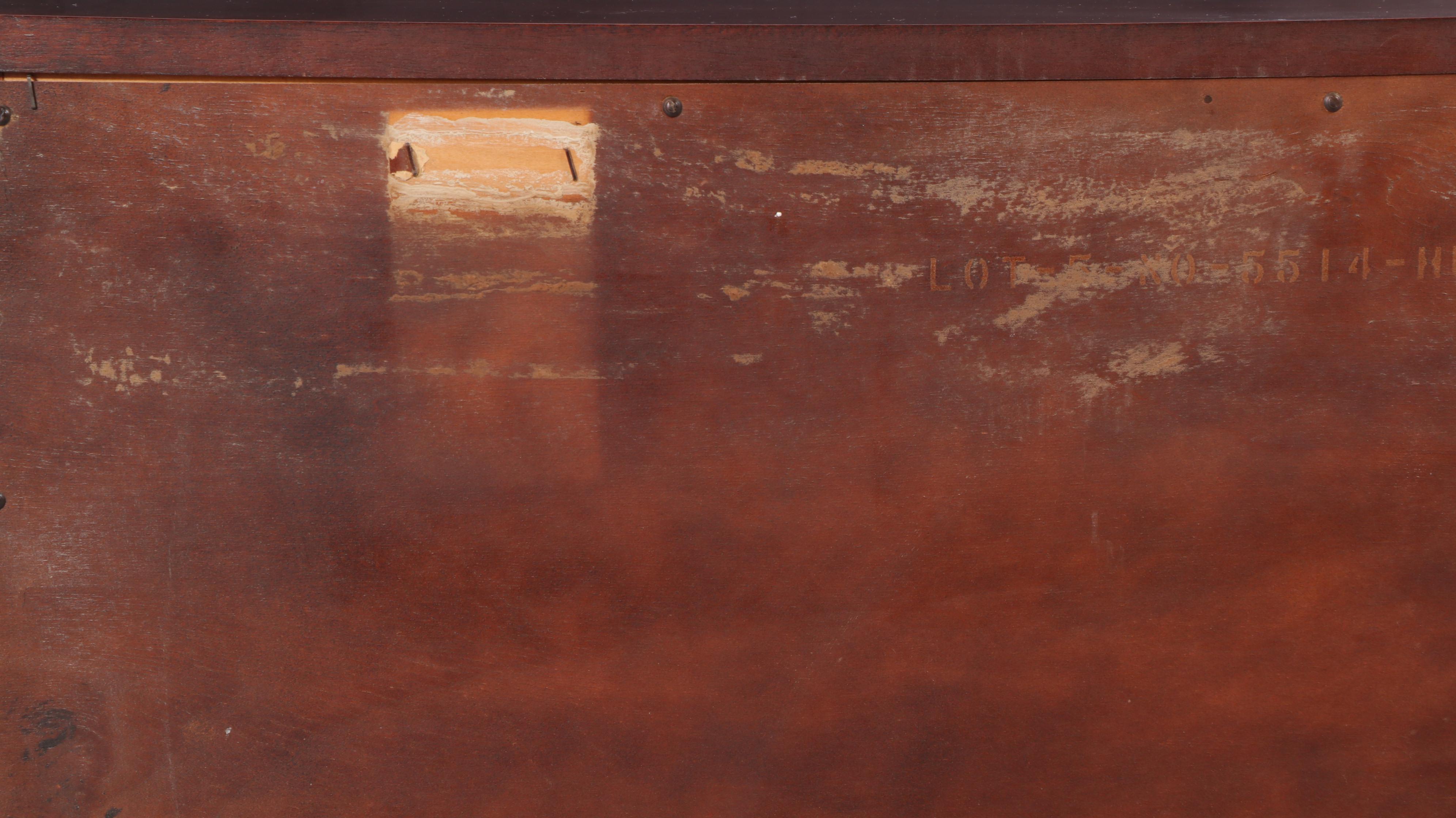 Chippendale Style Mahogany Server, Mid-20th Century