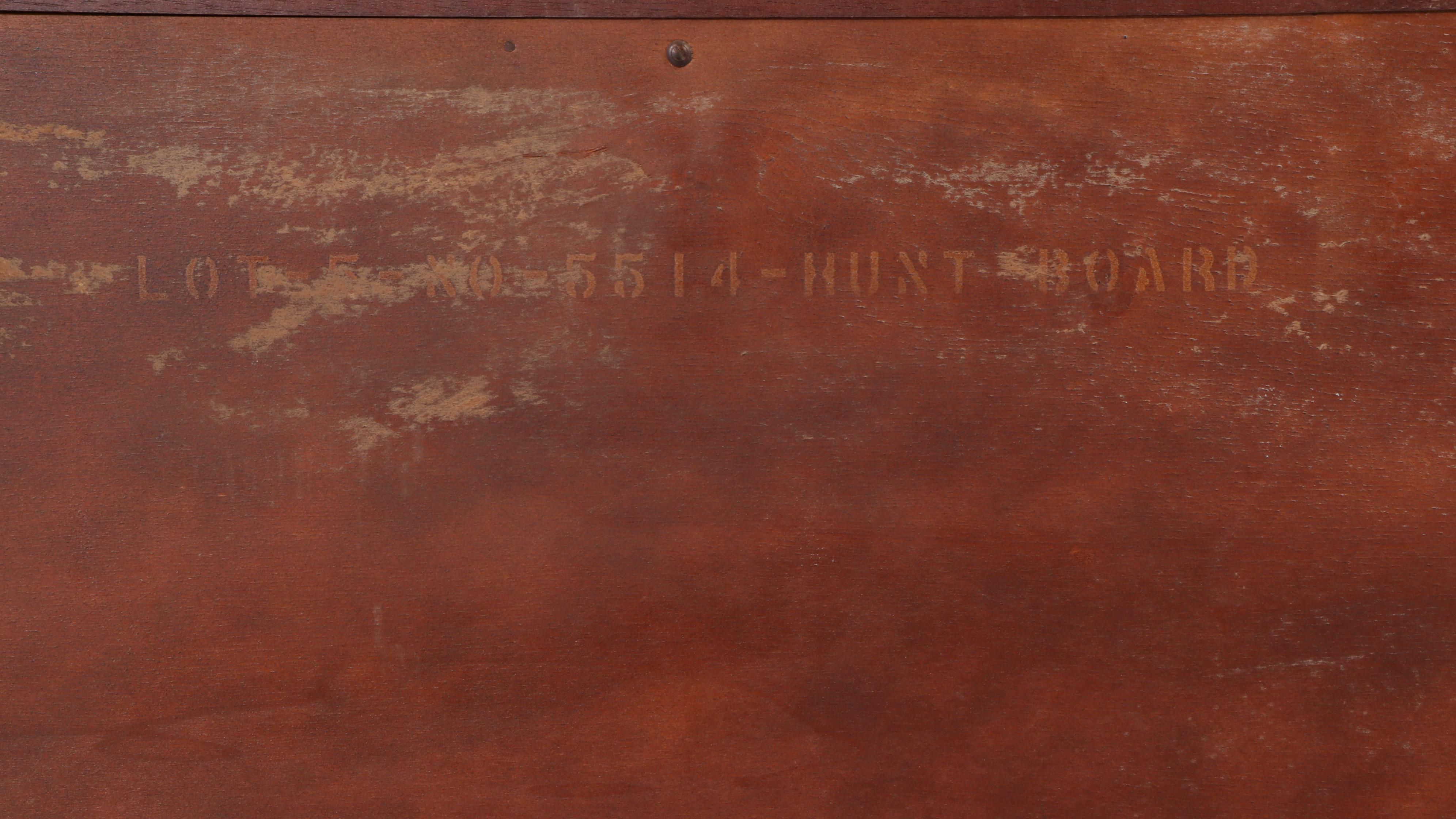 Chippendale Style Mahogany Server, Mid-20th Century