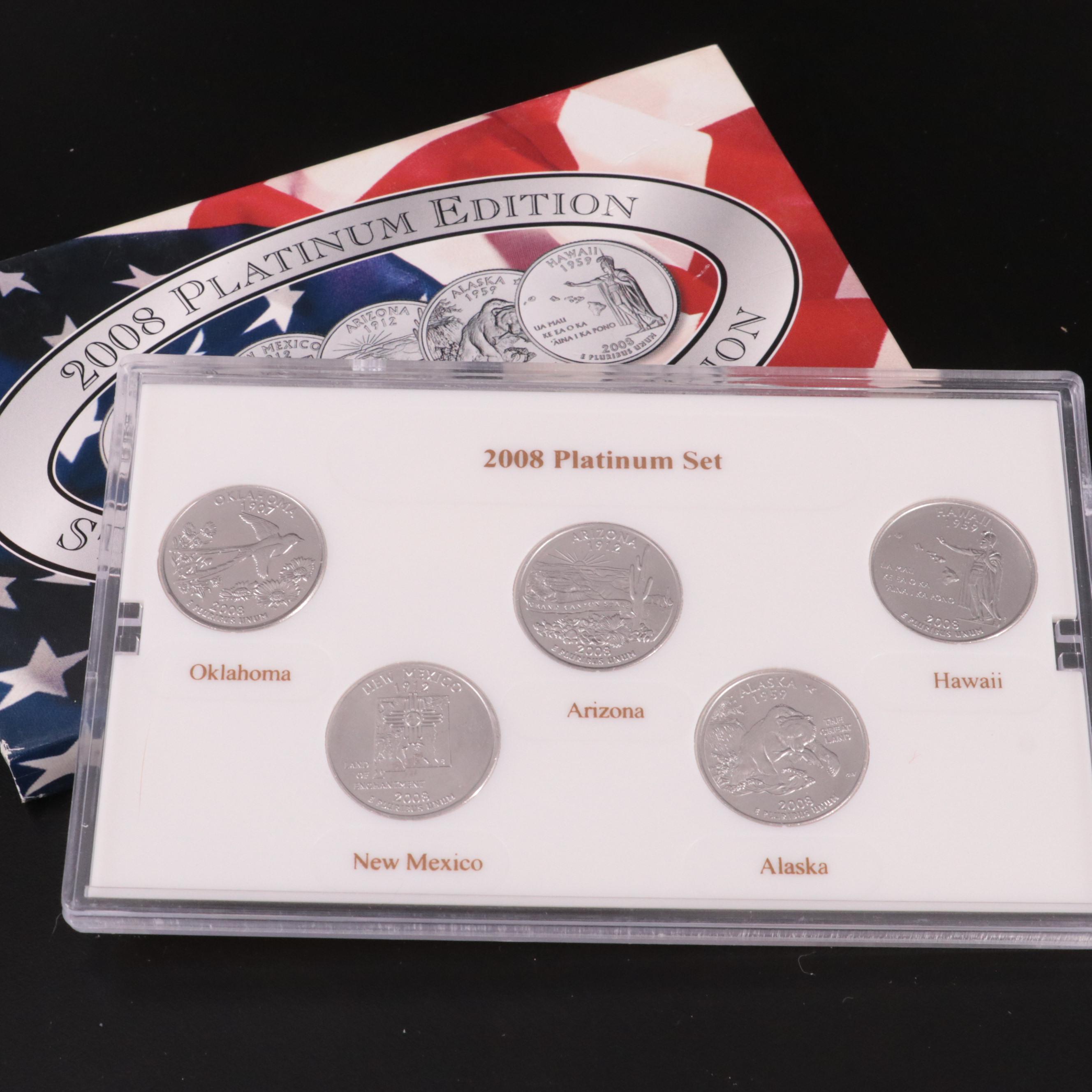 Collection of Thirty State Quarter Sets 1999-2008 Complete