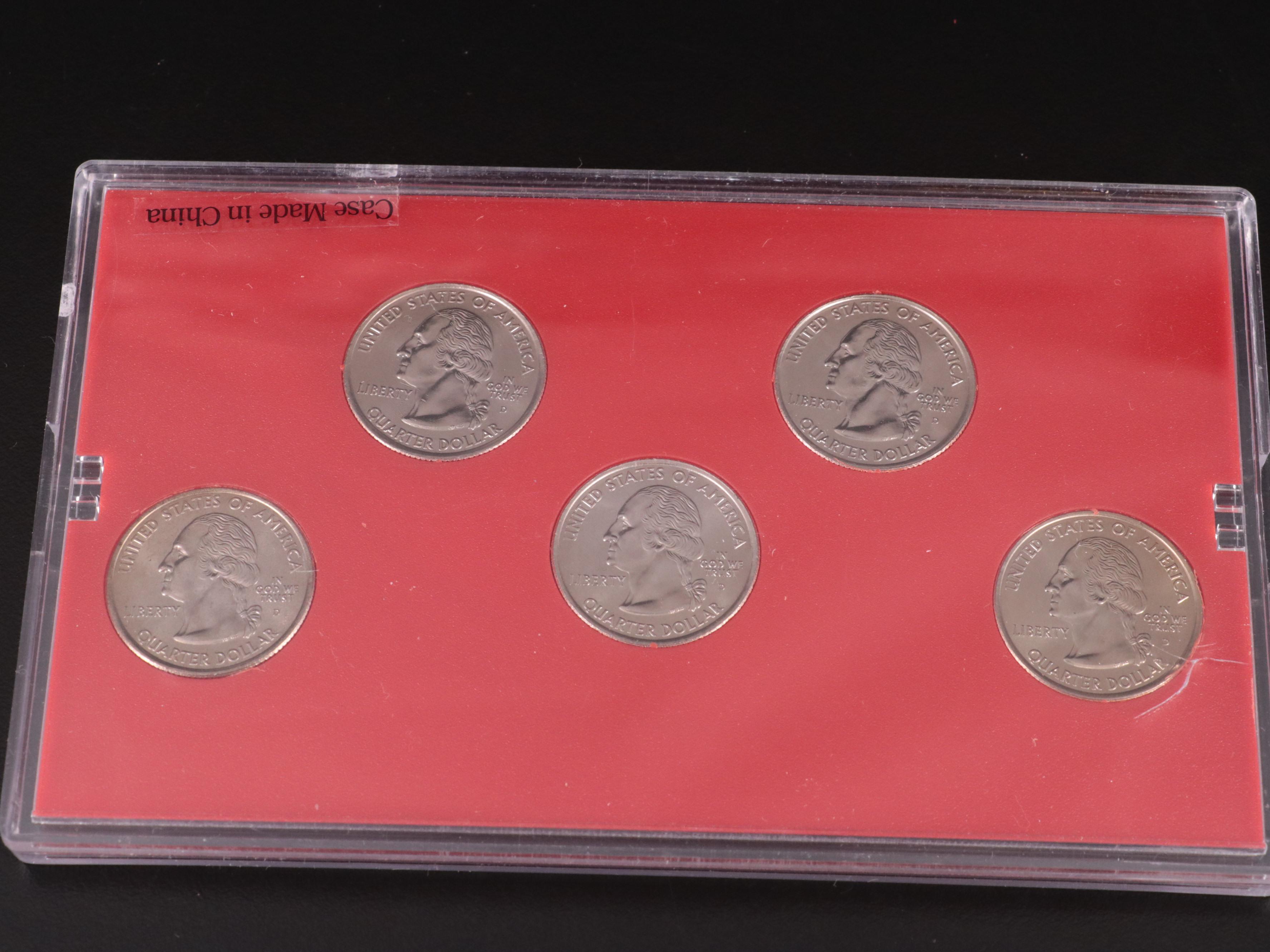 Collection of Thirty State Quarter Sets 1999-2008 Complete