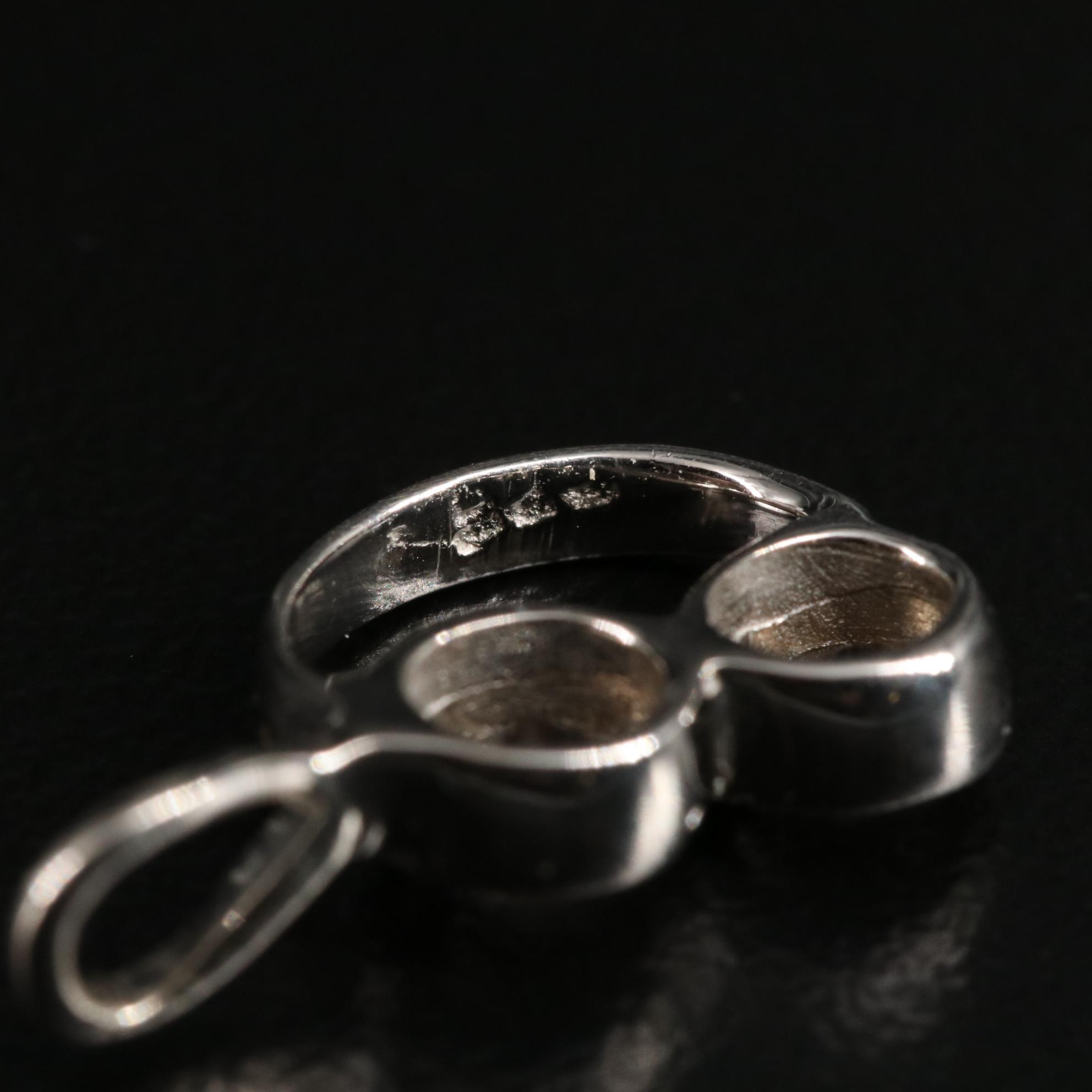 Sterling Smoky Quartz Pendant