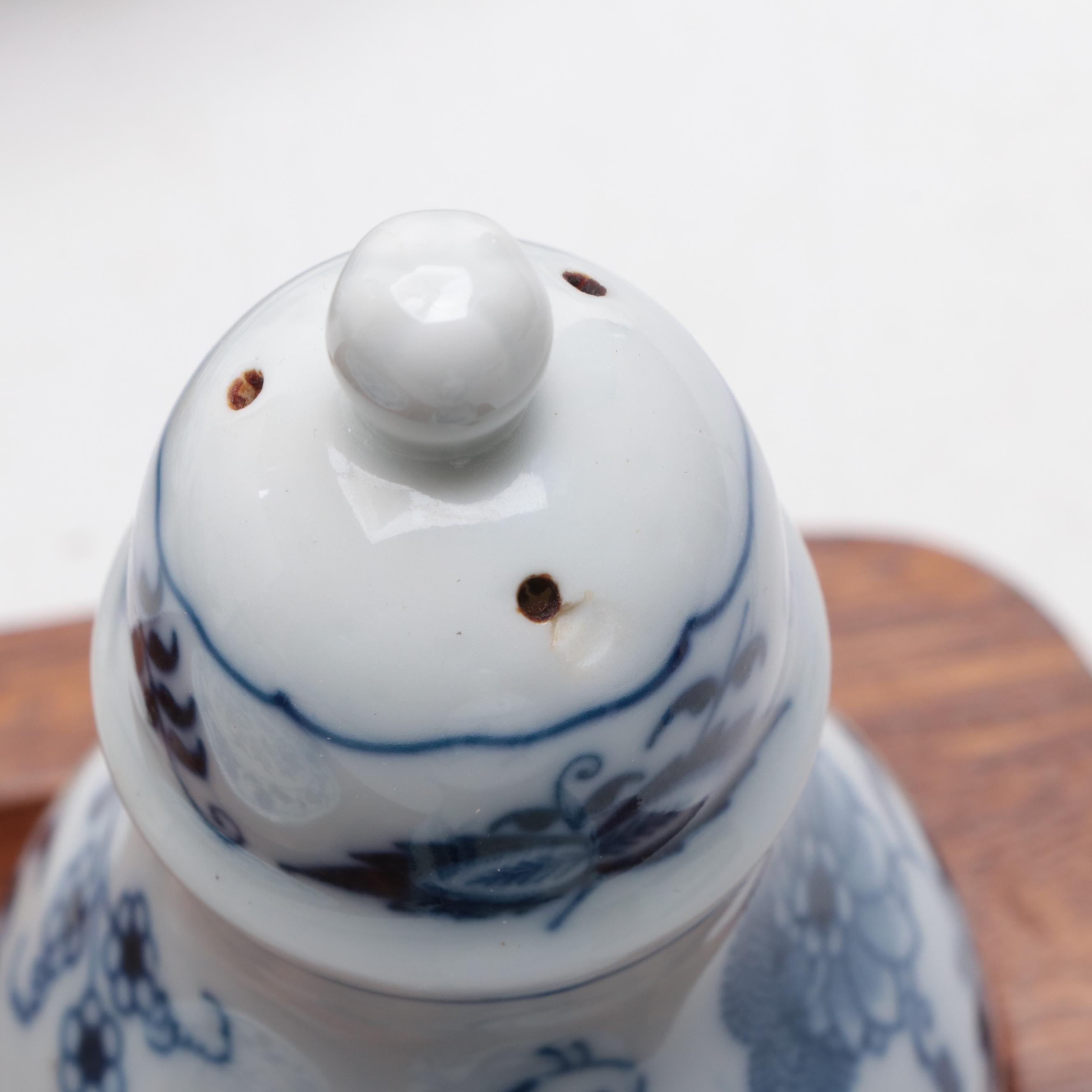 Japanese Blue Danube and Other Porcelain Serveware