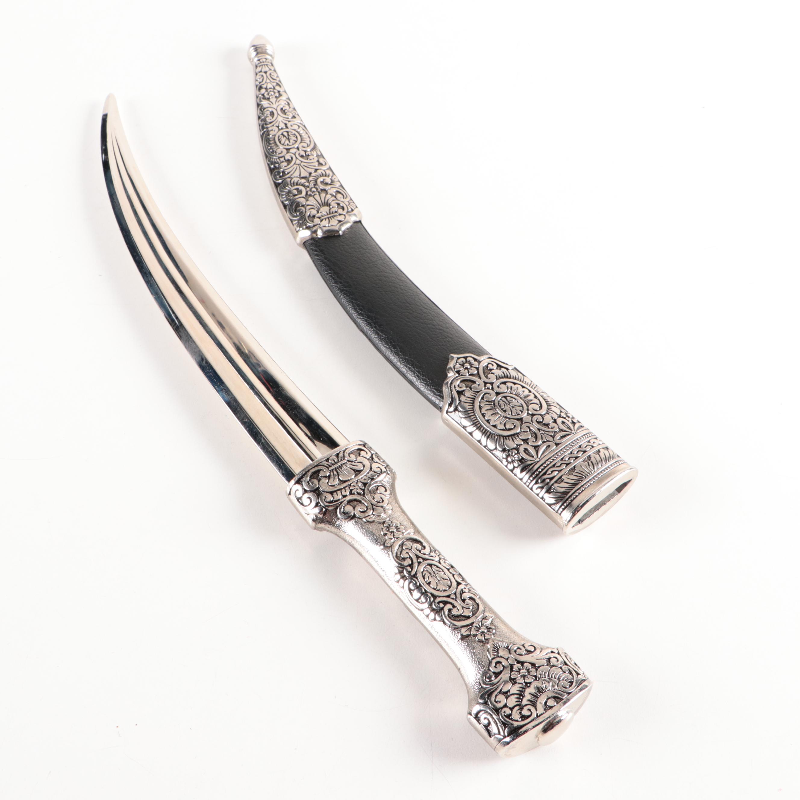 Denix Stainless Steel Dagger with Metal Sheath