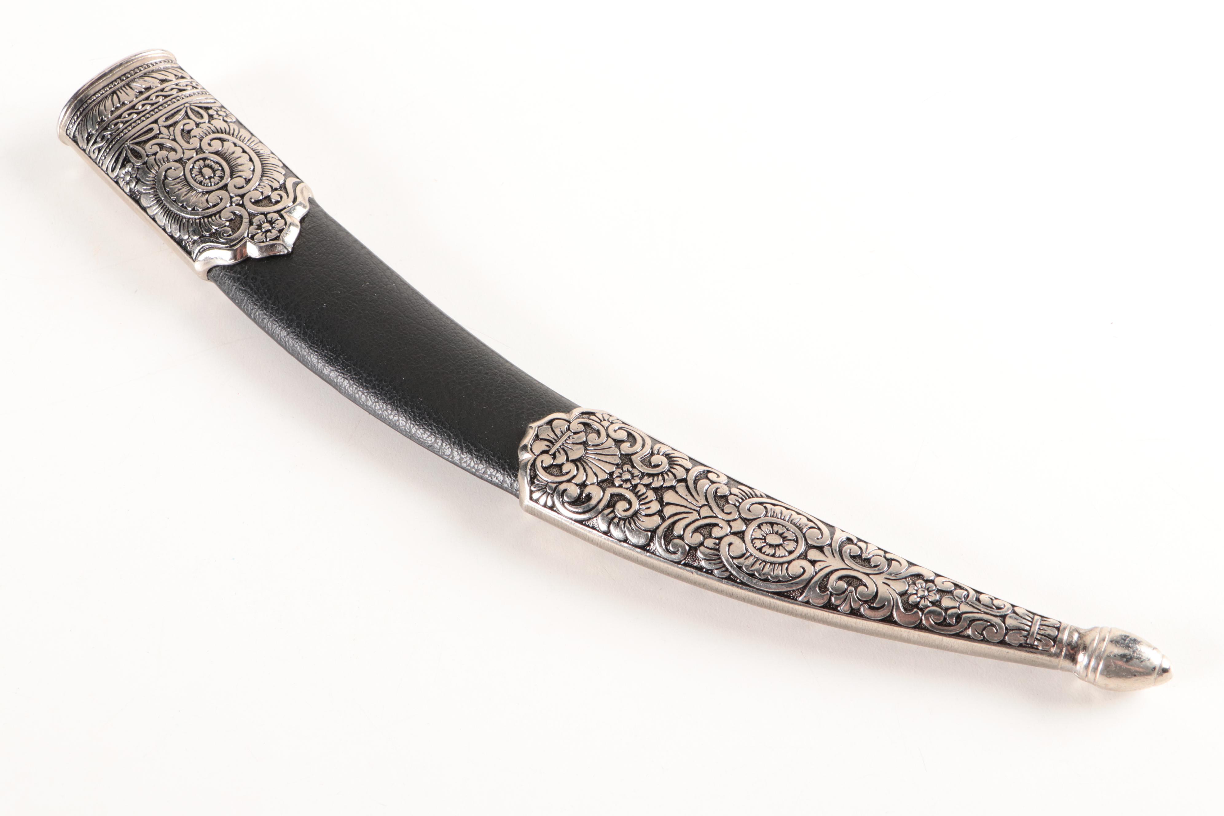 Denix Stainless Steel Dagger with Metal Sheath