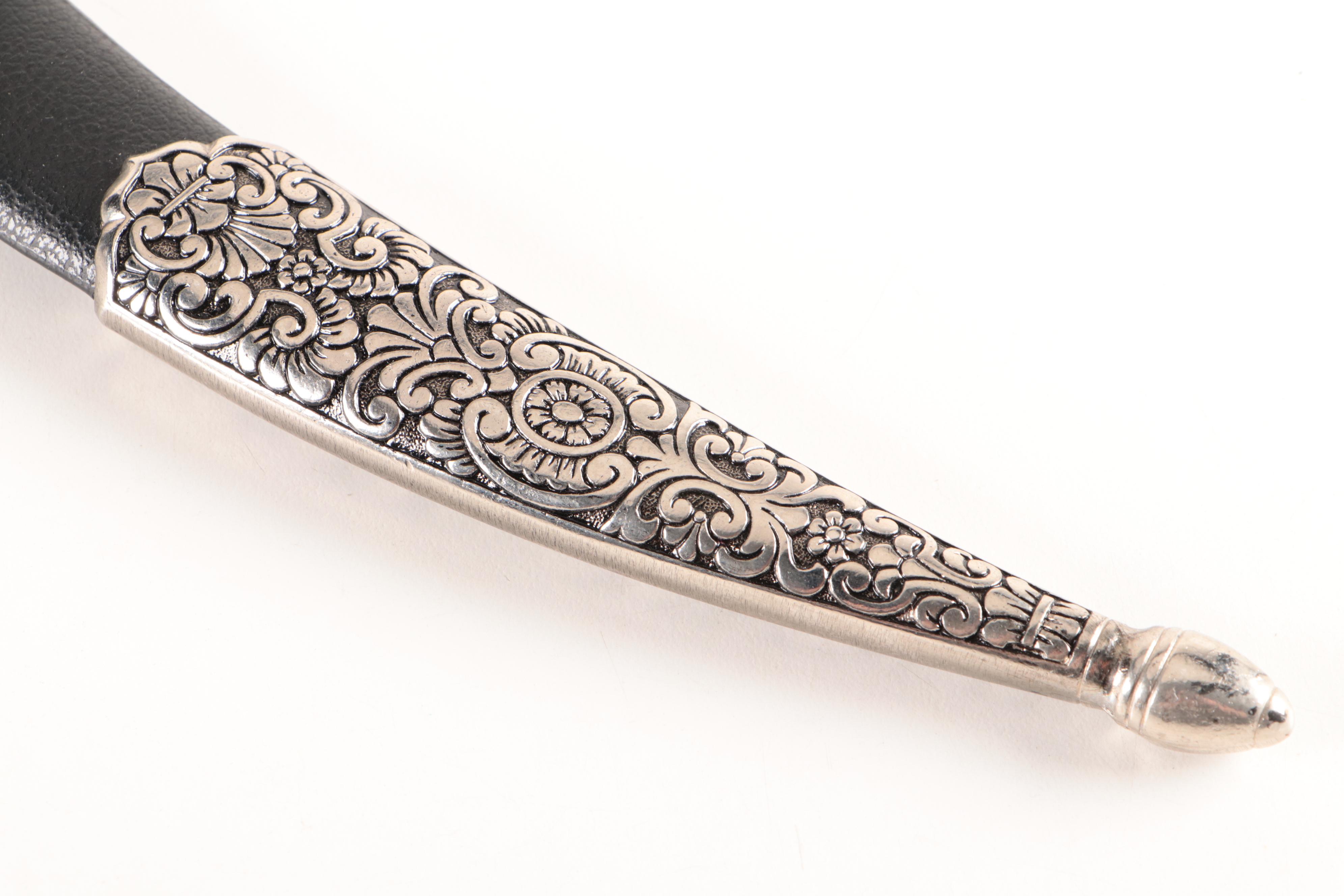 Denix Stainless Steel Dagger with Metal Sheath