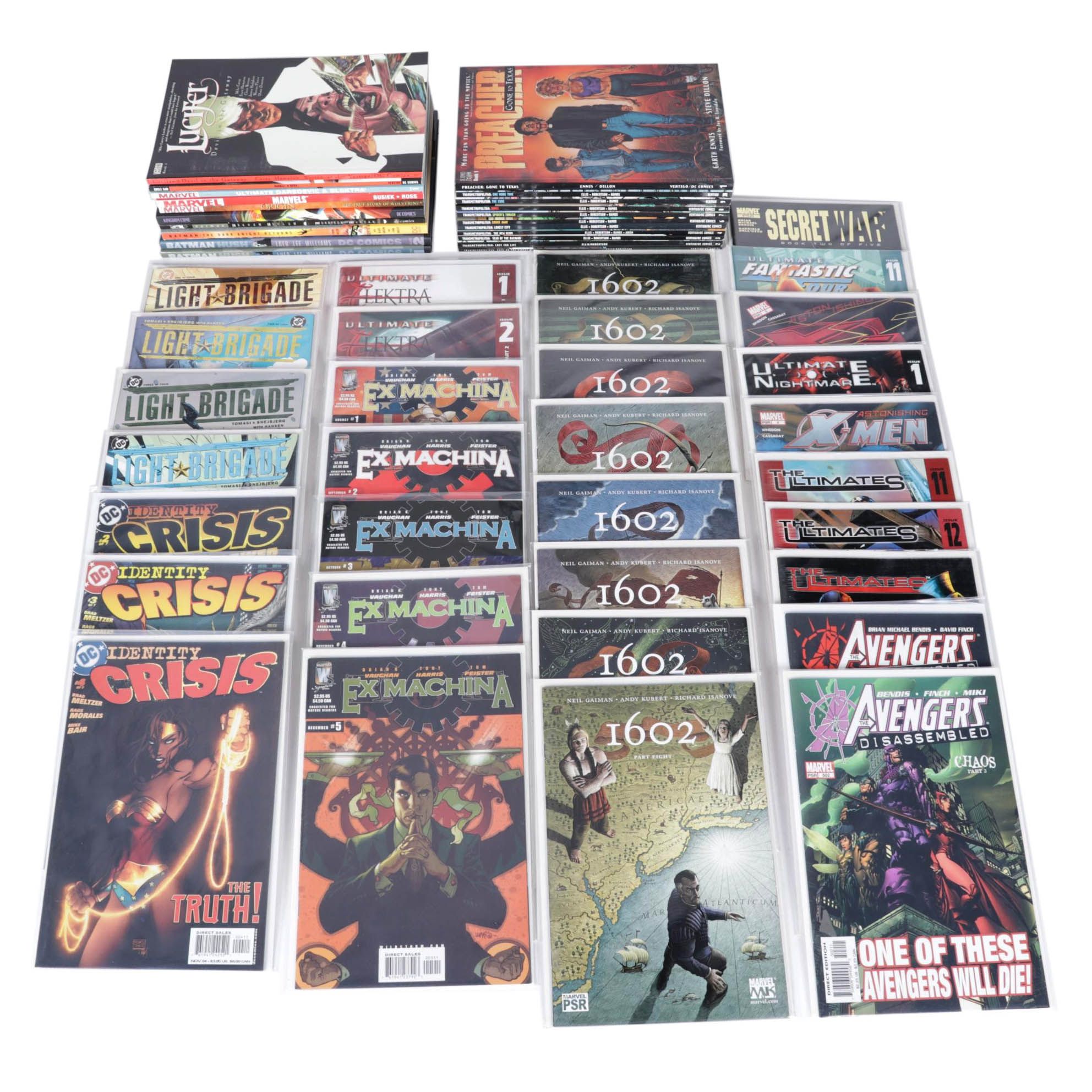 "Avengers Disassembled" with Neil Gaiman's "1602" and Other Comic Books