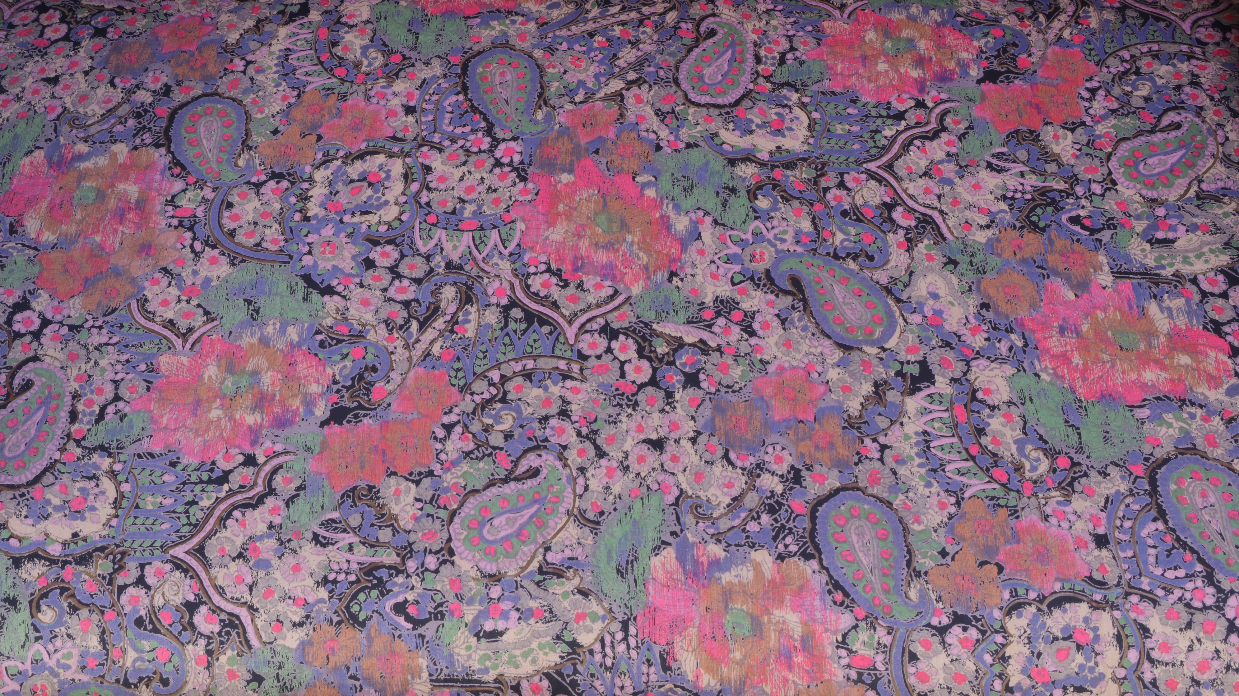 Post Modernist Custom-Upholstered Loveseat, Late 20th Century