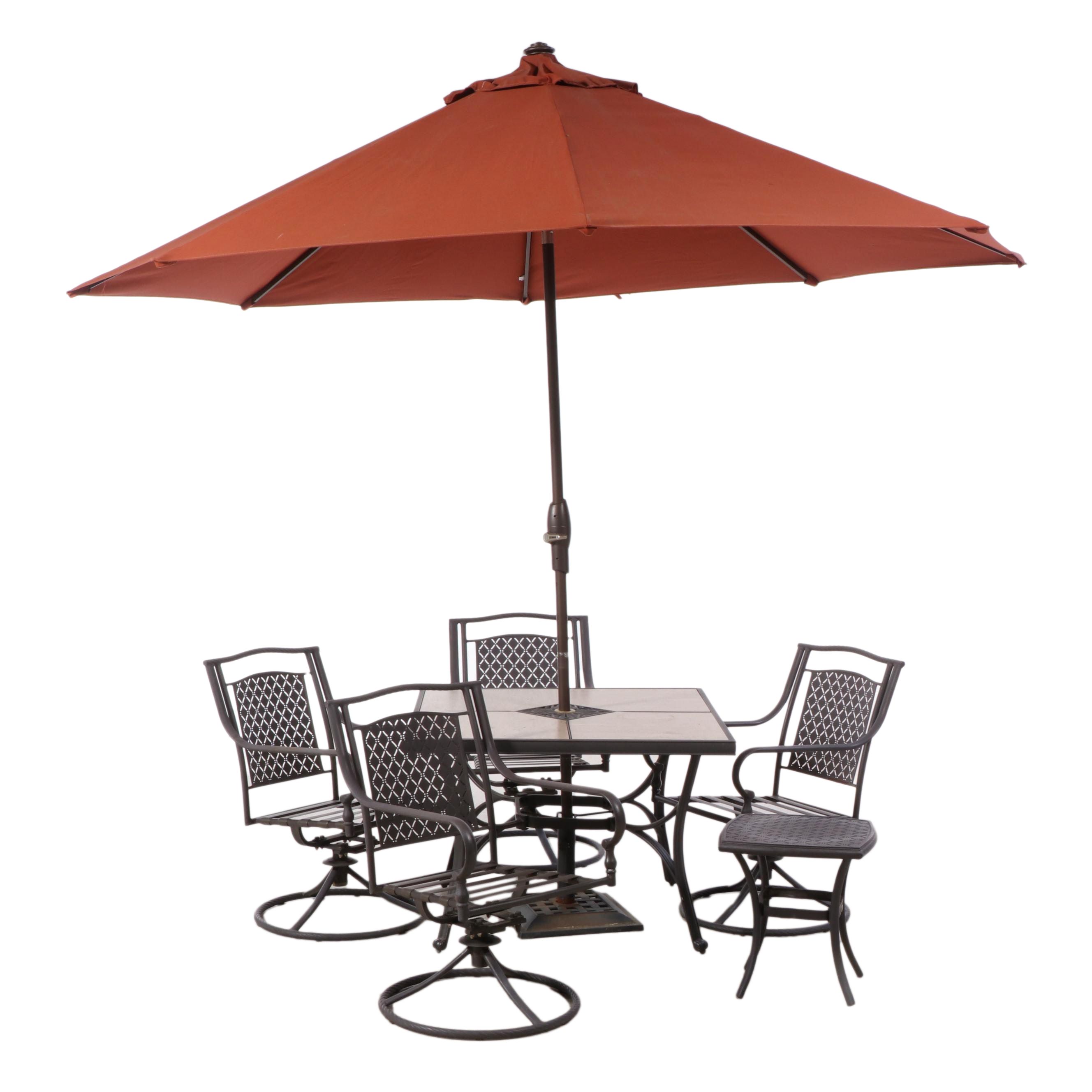 Seven-Piece Patio Group, Incl. Martha Stewart Living, Hampton Bay, and Frontgate