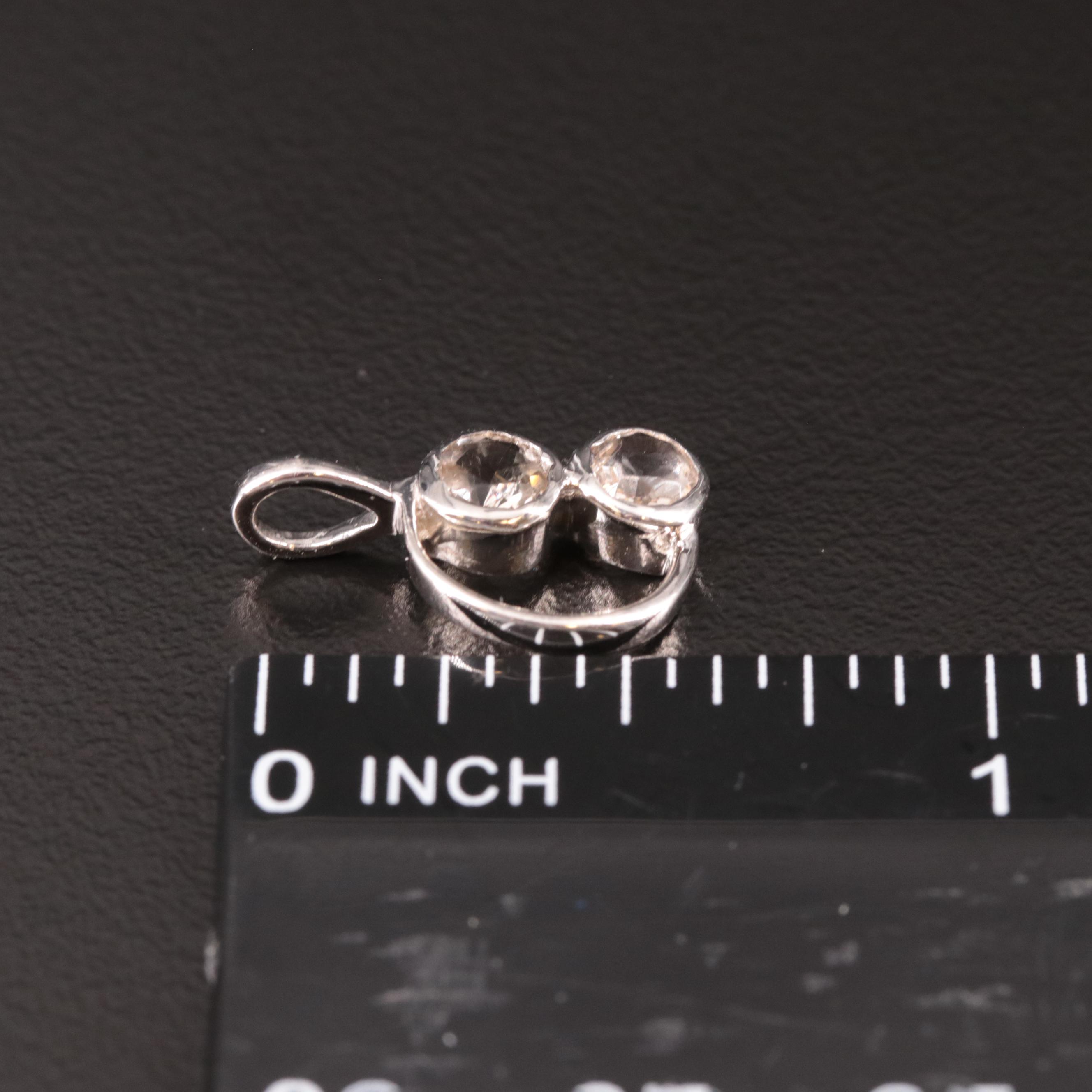 Sterling Smoky Quartz Pendant