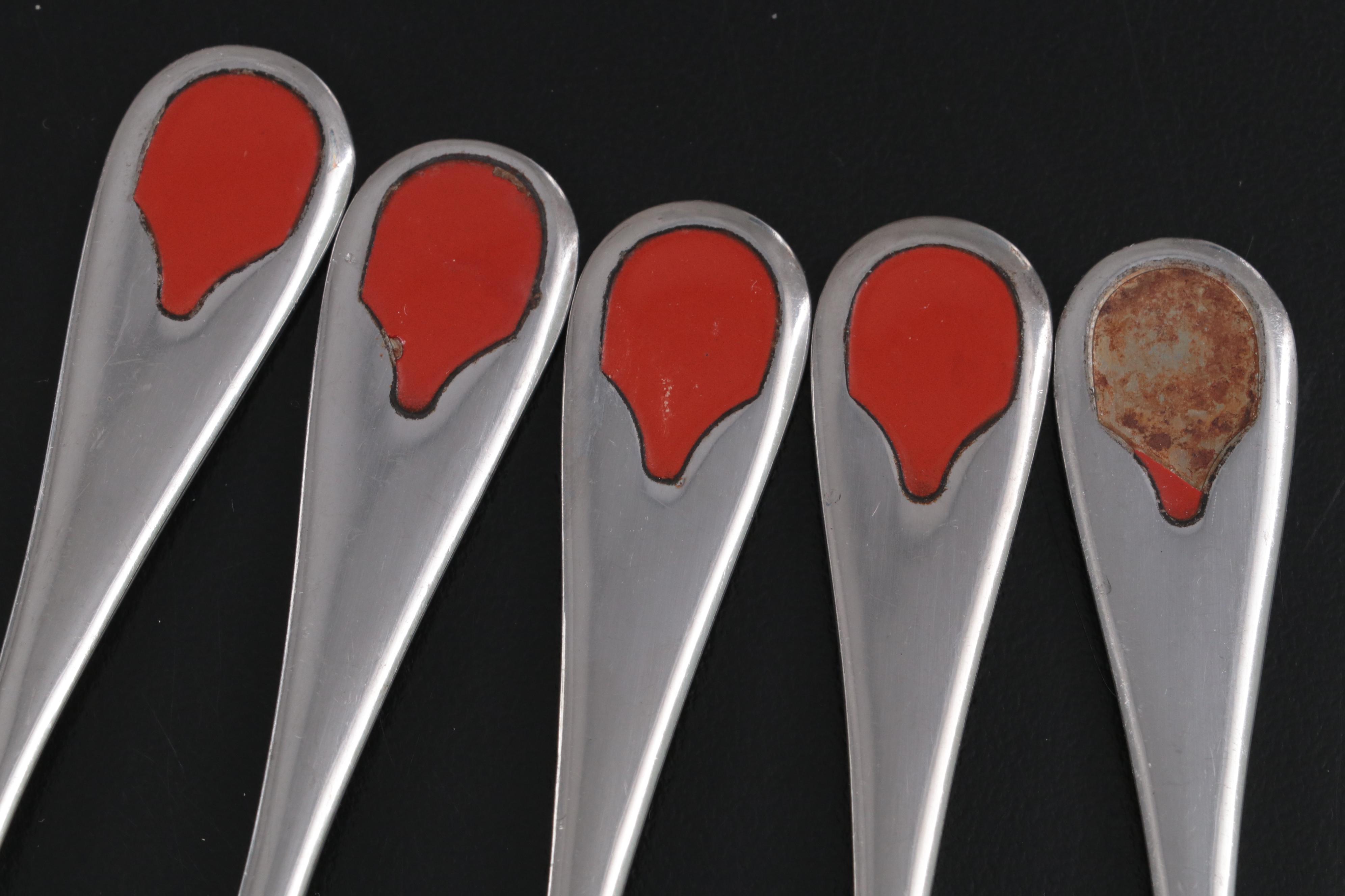 Christofle Silver Plate Tongs with Sterling and Silver Plate Utensils