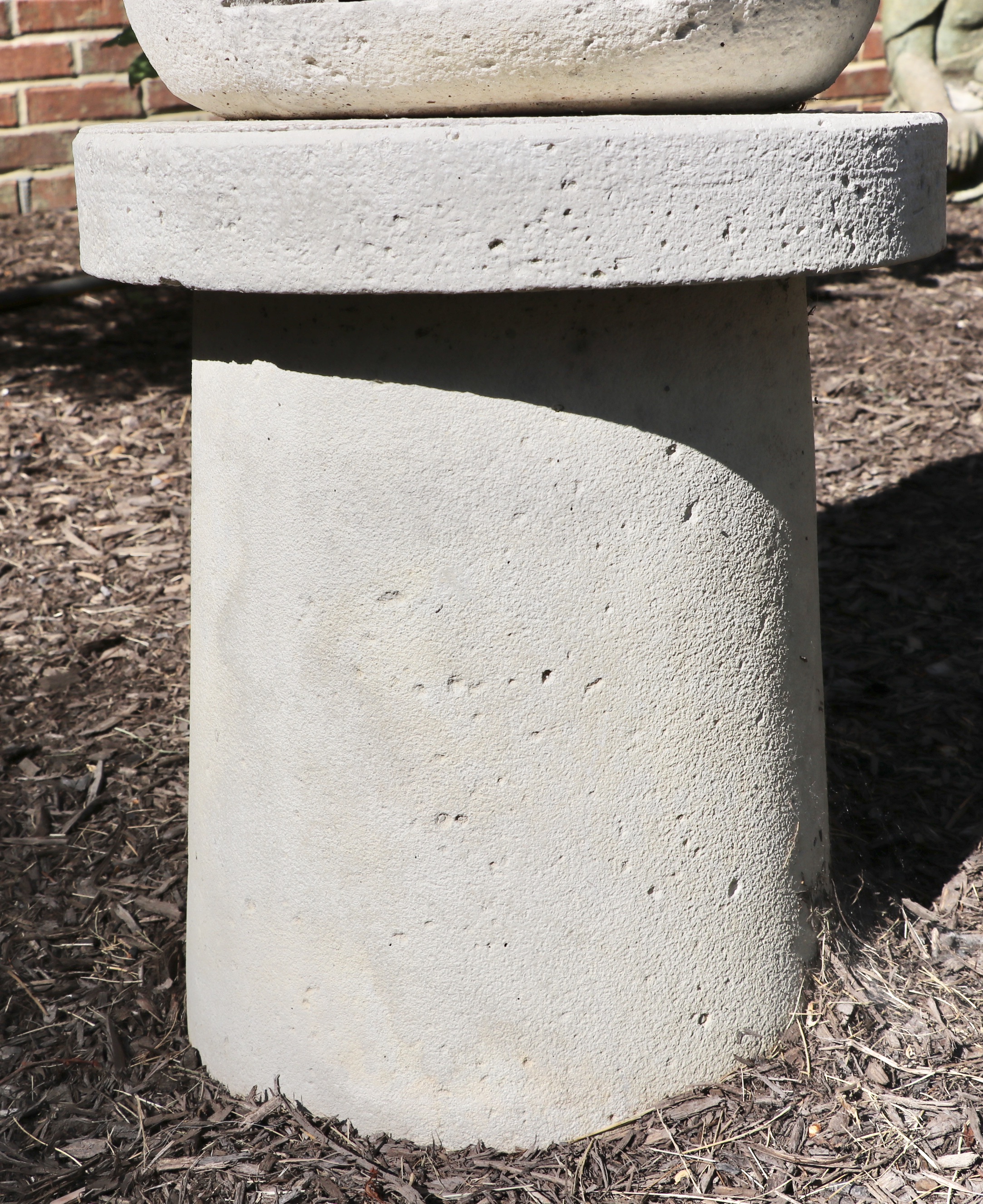 Five Piece Concrete Pagoda Garden Statuary