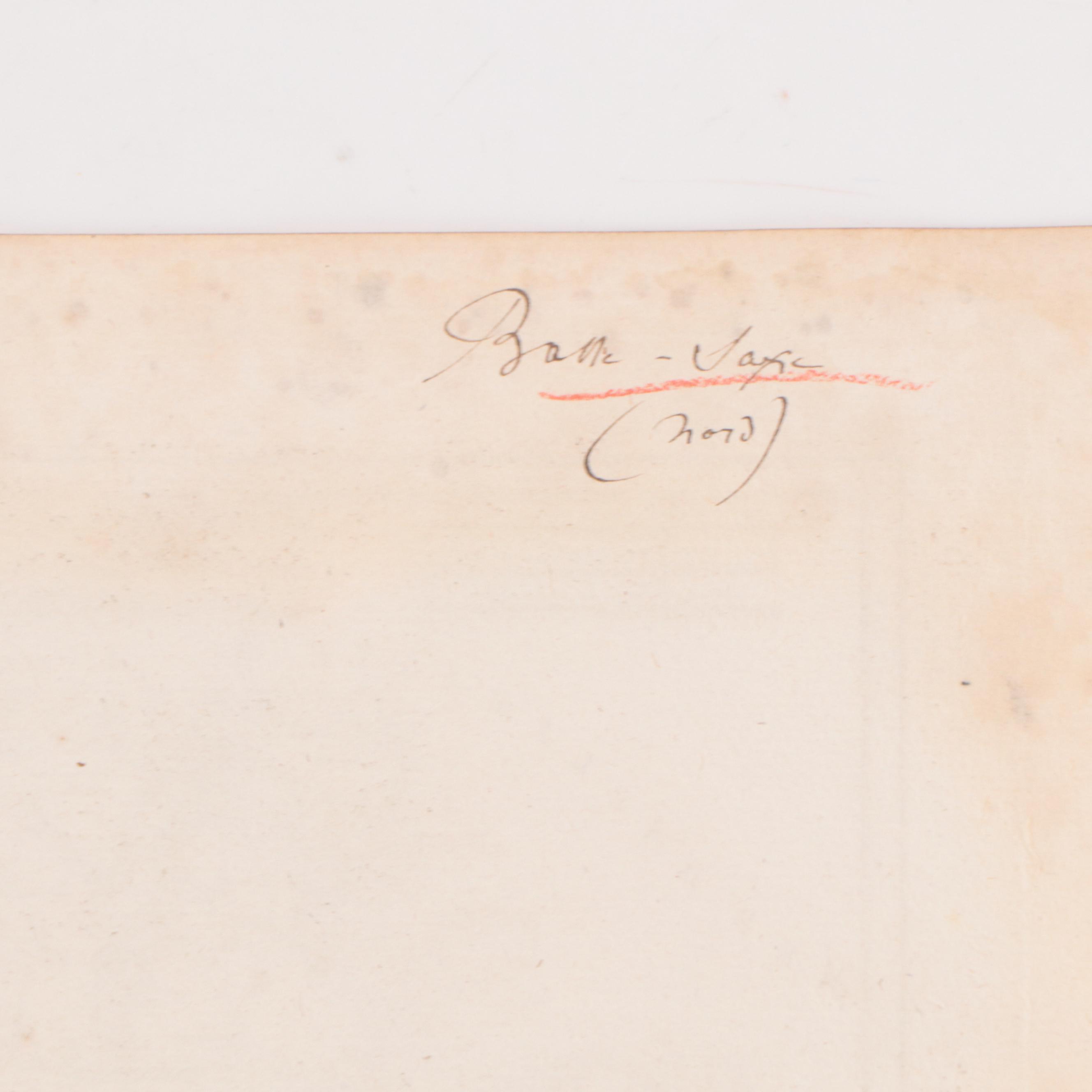 Rigobert Bonne Hand-Colored Map "Cercle de la Basse Saxe. Partie Septentrionale"