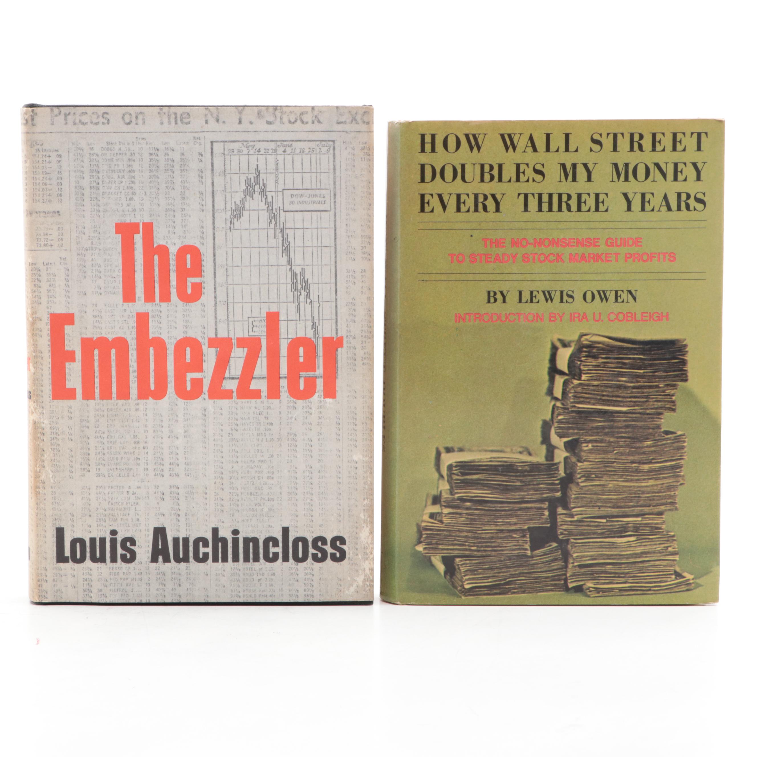 Signed "How Wall Street Doubles My Money" by Lewis Owen and More