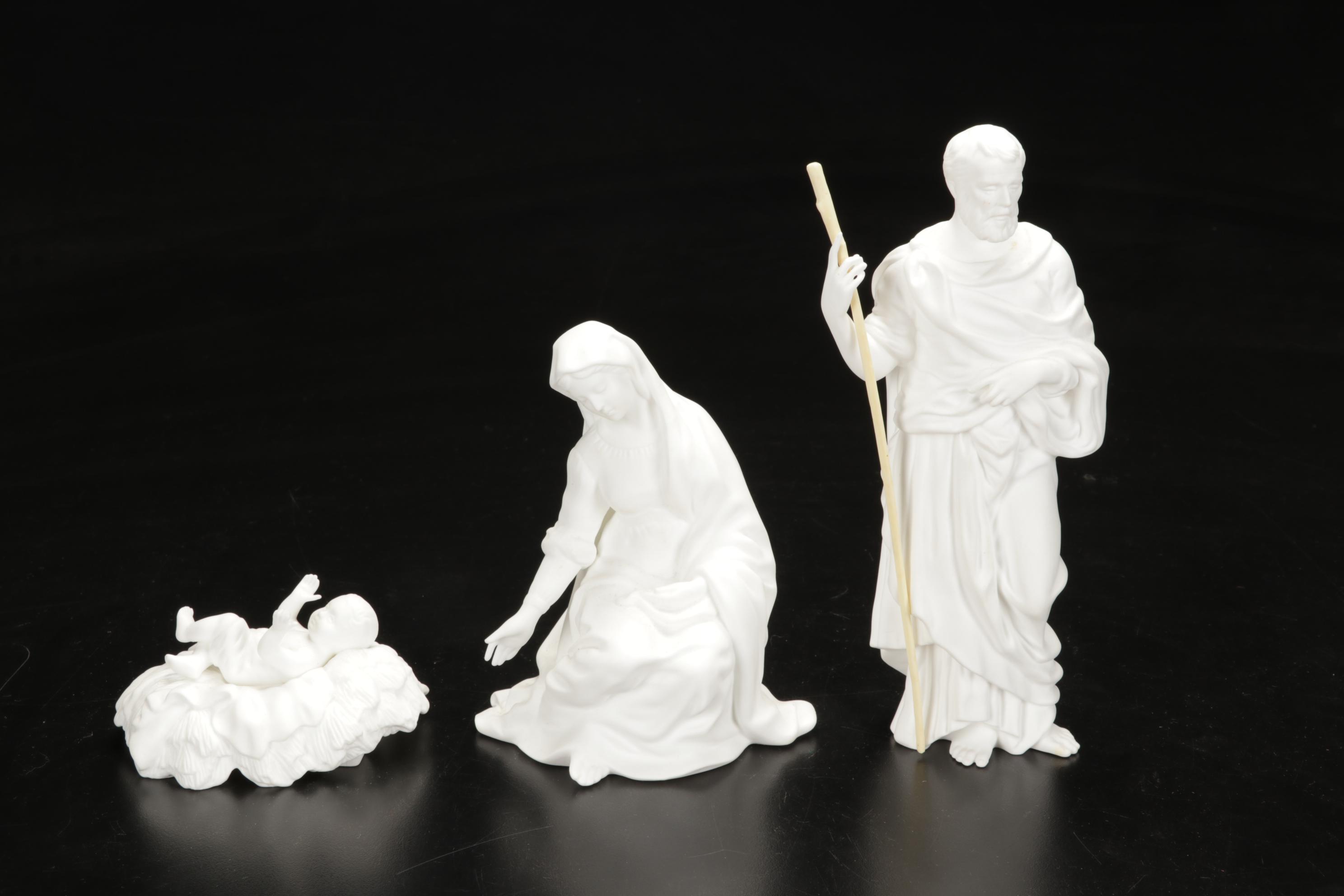 Lenox "The Nativity" China Holy Family Figurines