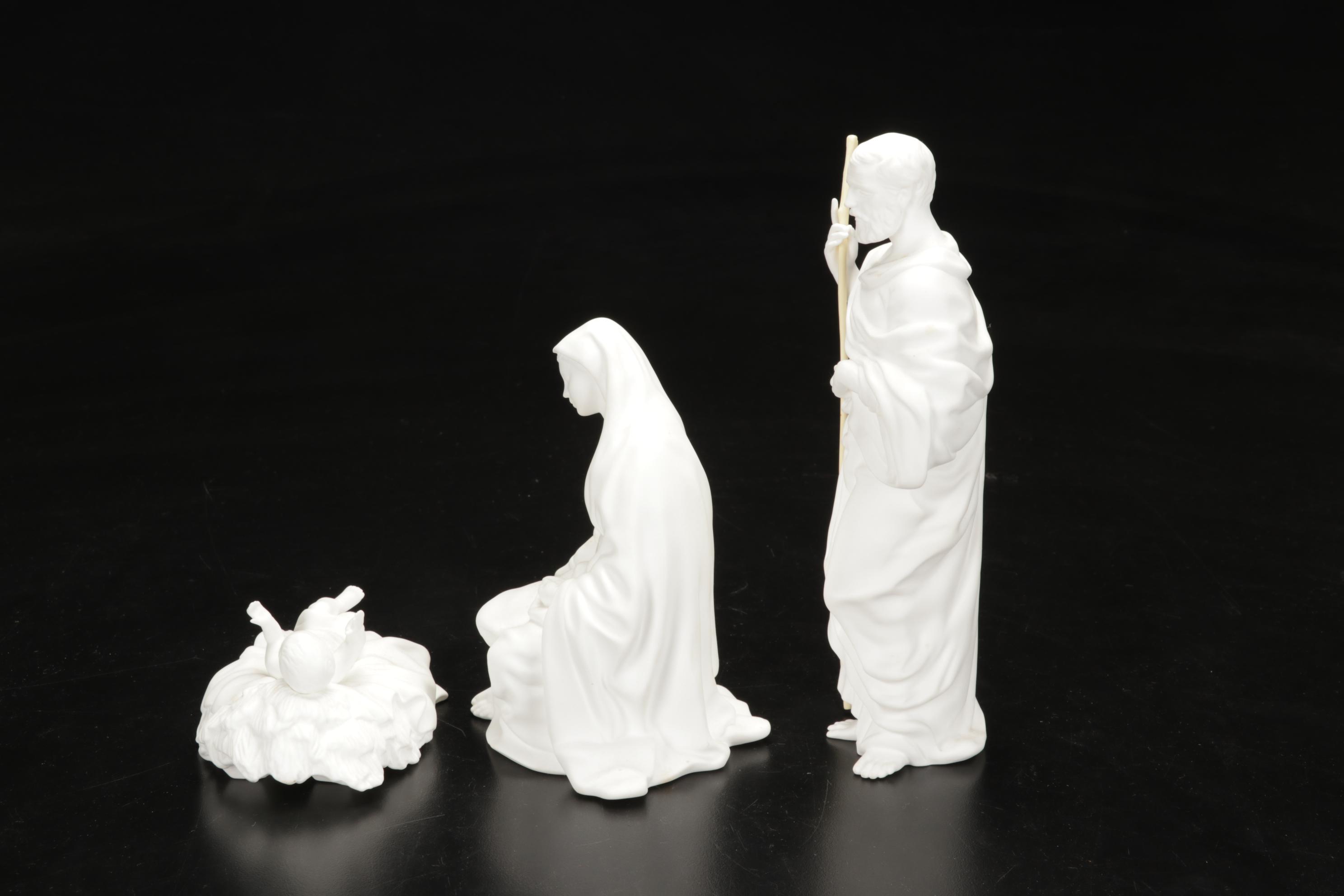 Lenox "The Nativity" China Holy Family Figurines