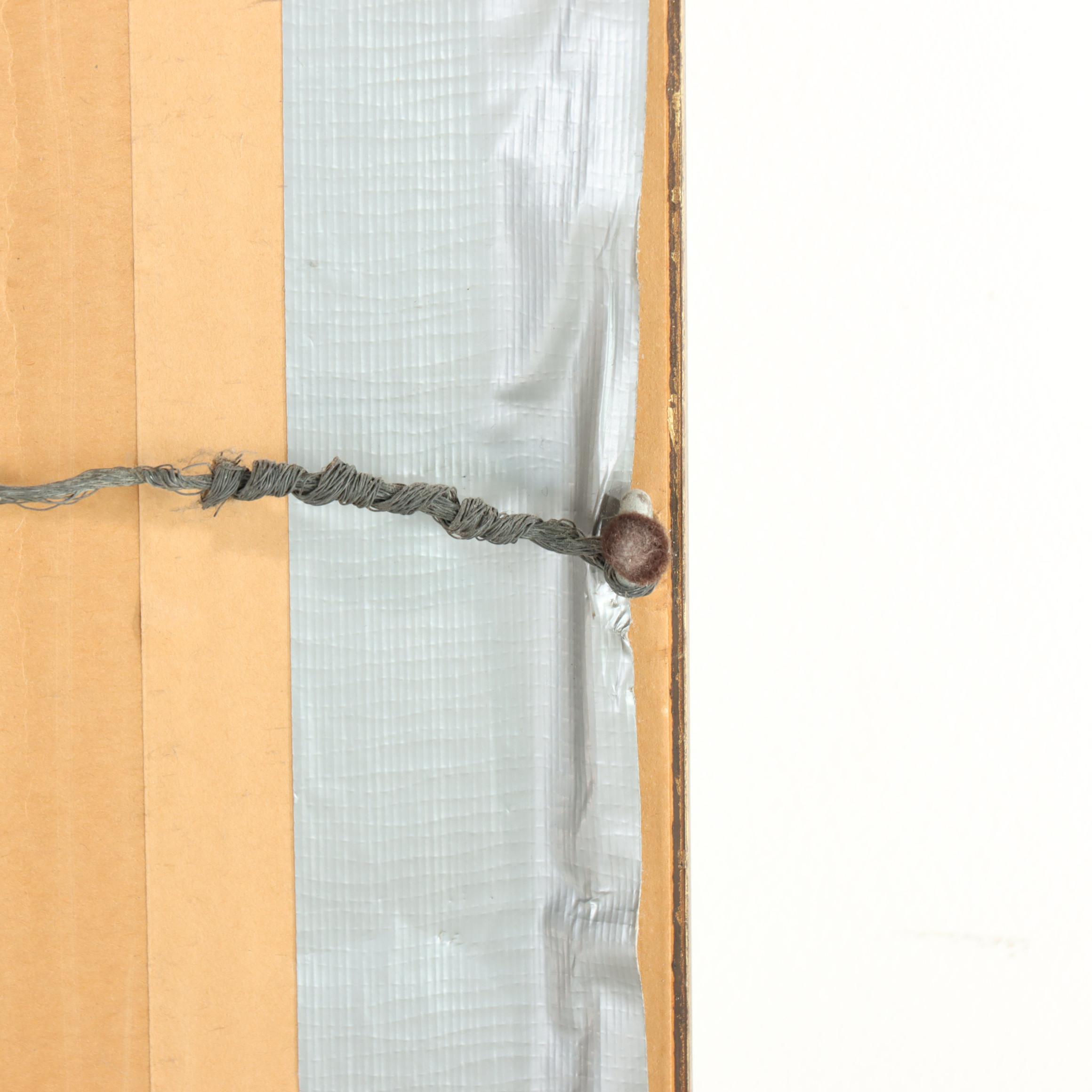 Modernist Giltwood and Beveled Glass MIrror, Mid to Late 20th Century