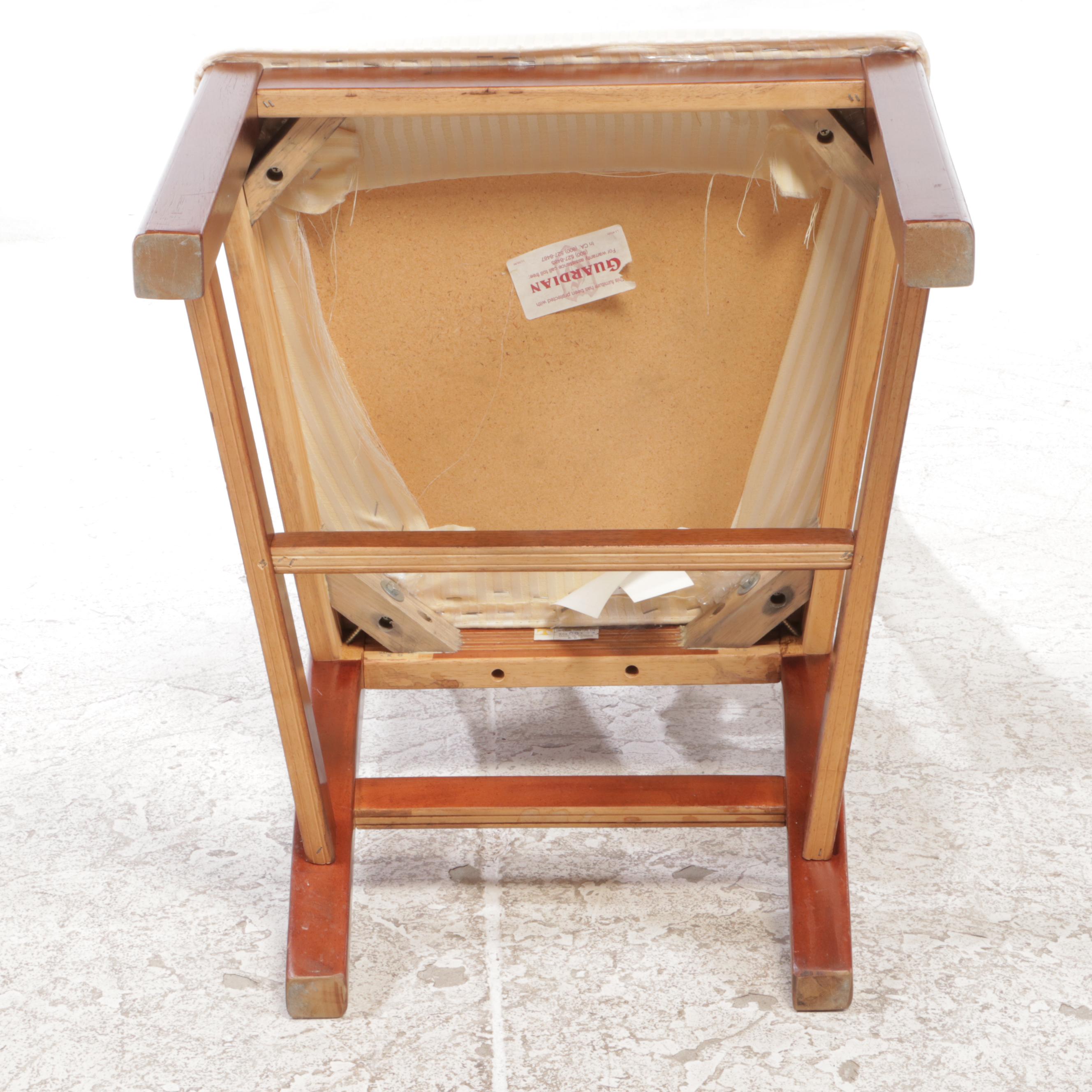 Regency Style Mahogany Extension Dining Table with Six Chairs