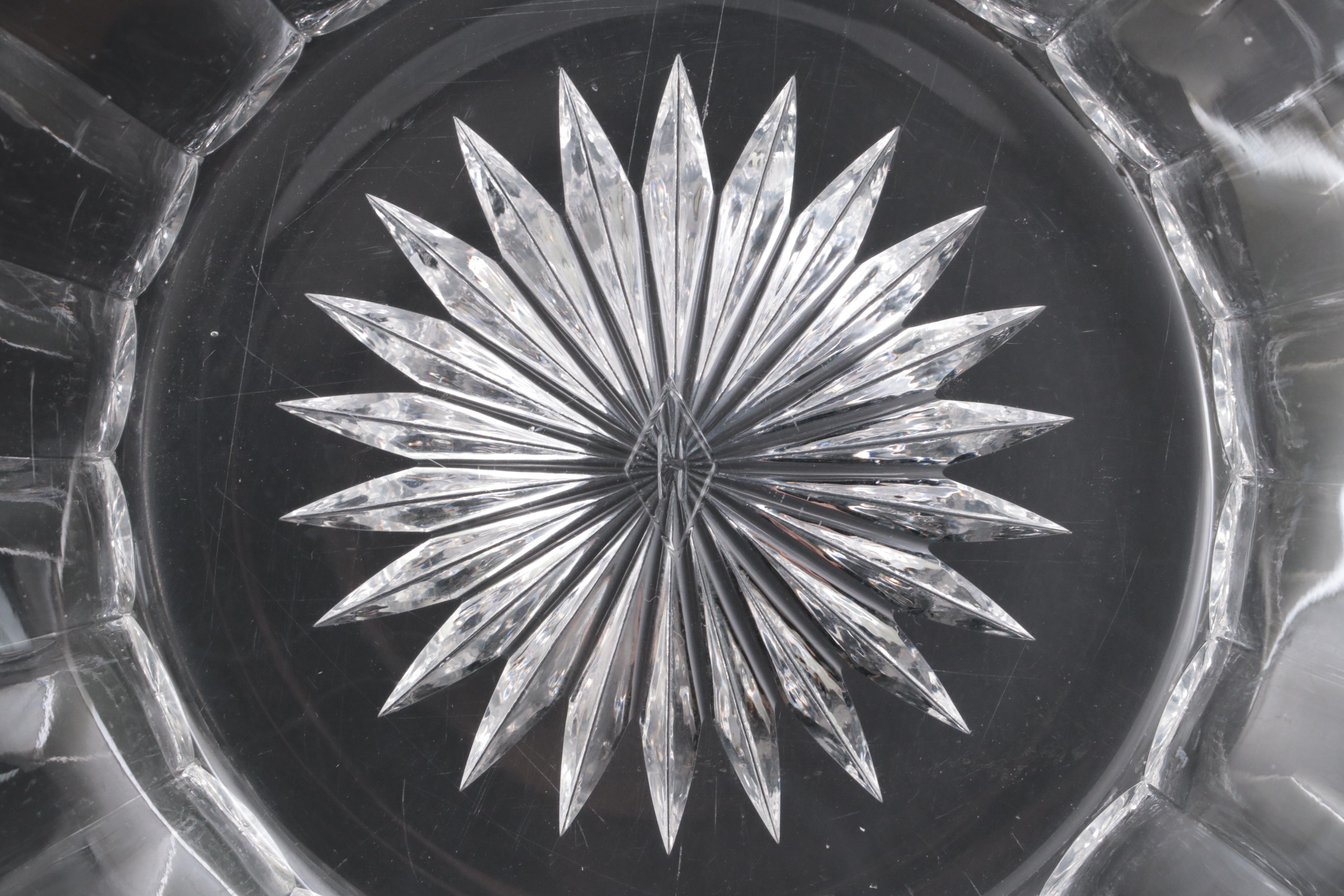 Heisey "Colonial Clear" Plates and Other Bowl, Mid-20th Century