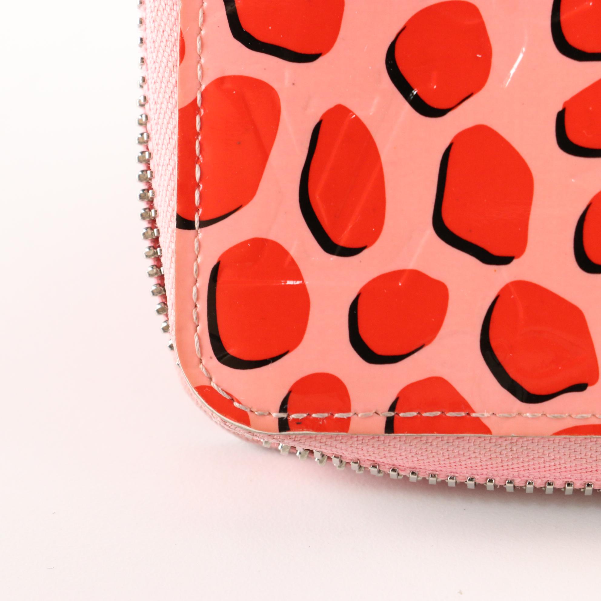 Louis Vuitton Limited Edition Zip Wallet in Sugar Poppy Monogram Vernis with Box