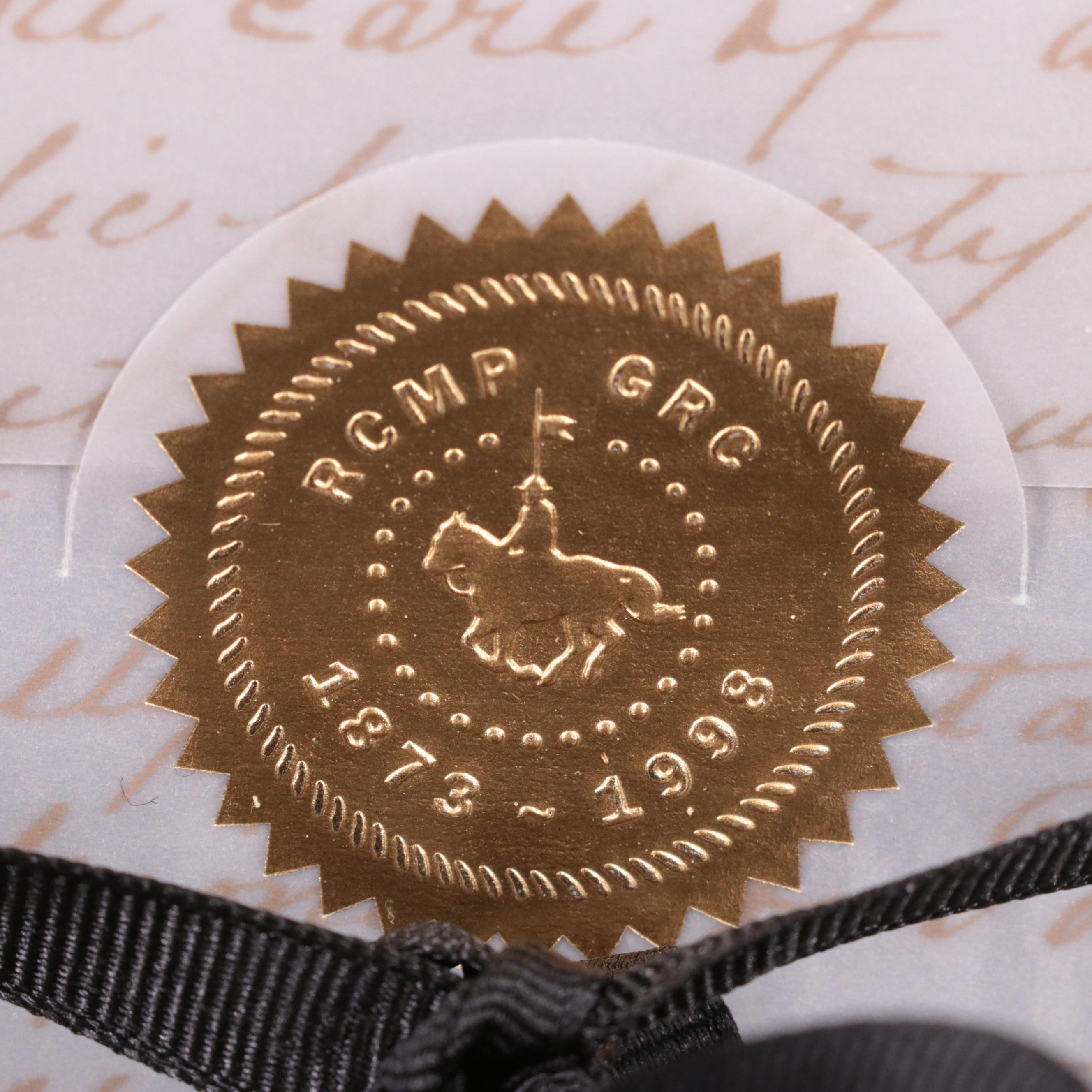 Canada 1998 Silver Maple Leaf Along With a Commemorative Set For the RCMP