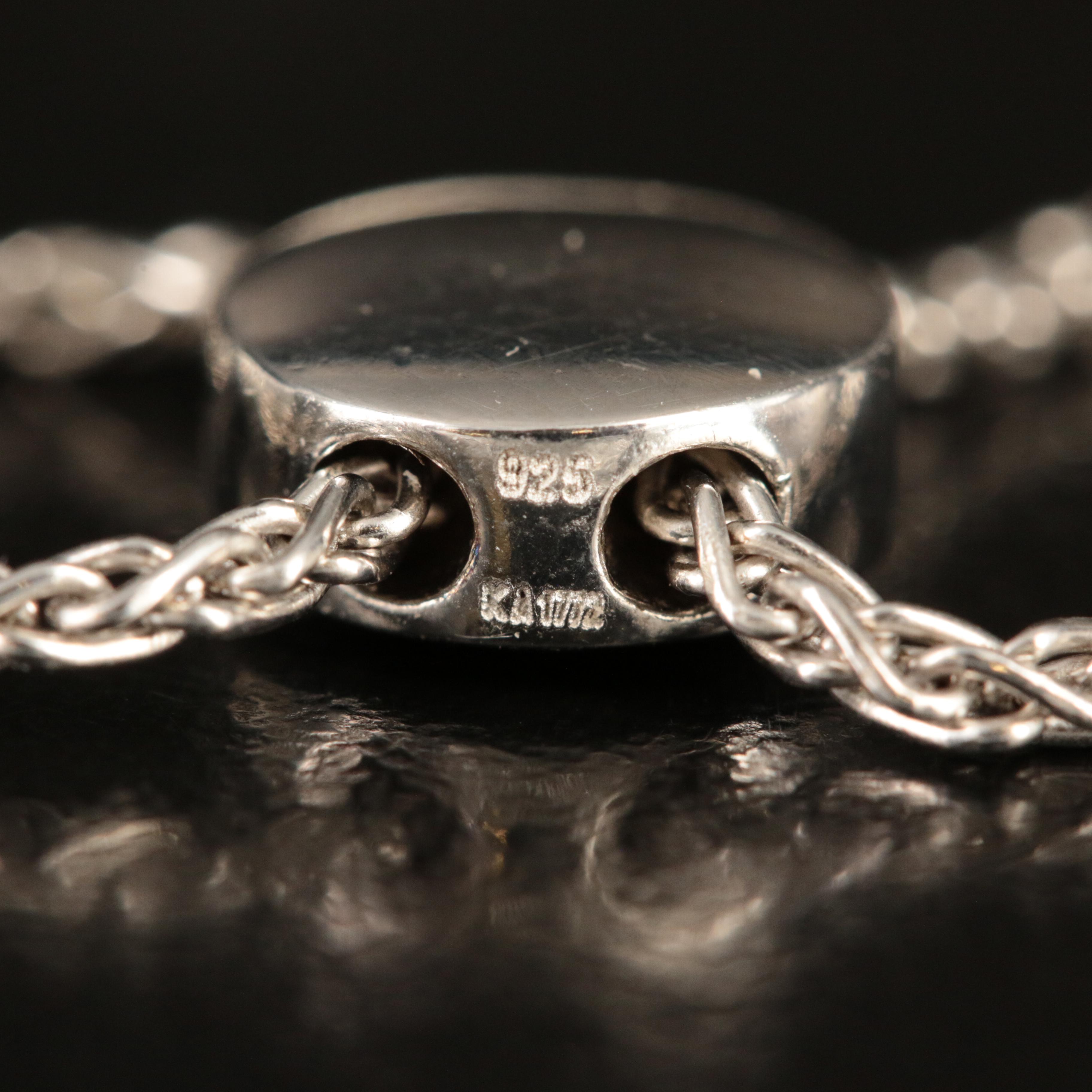 Sterling Topaz Bolo Bracelet