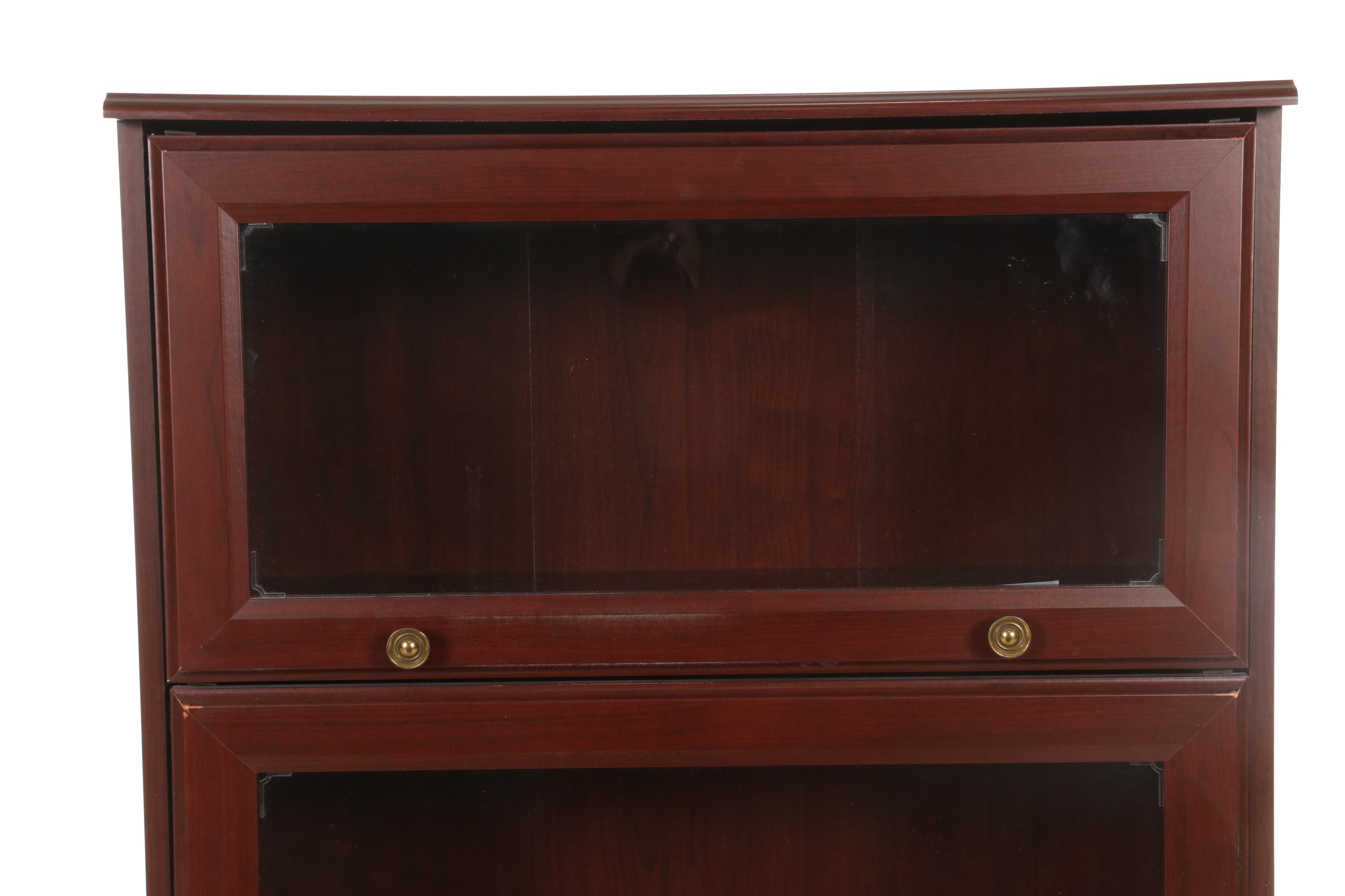 Contemporary Barrister's Style Bookcase