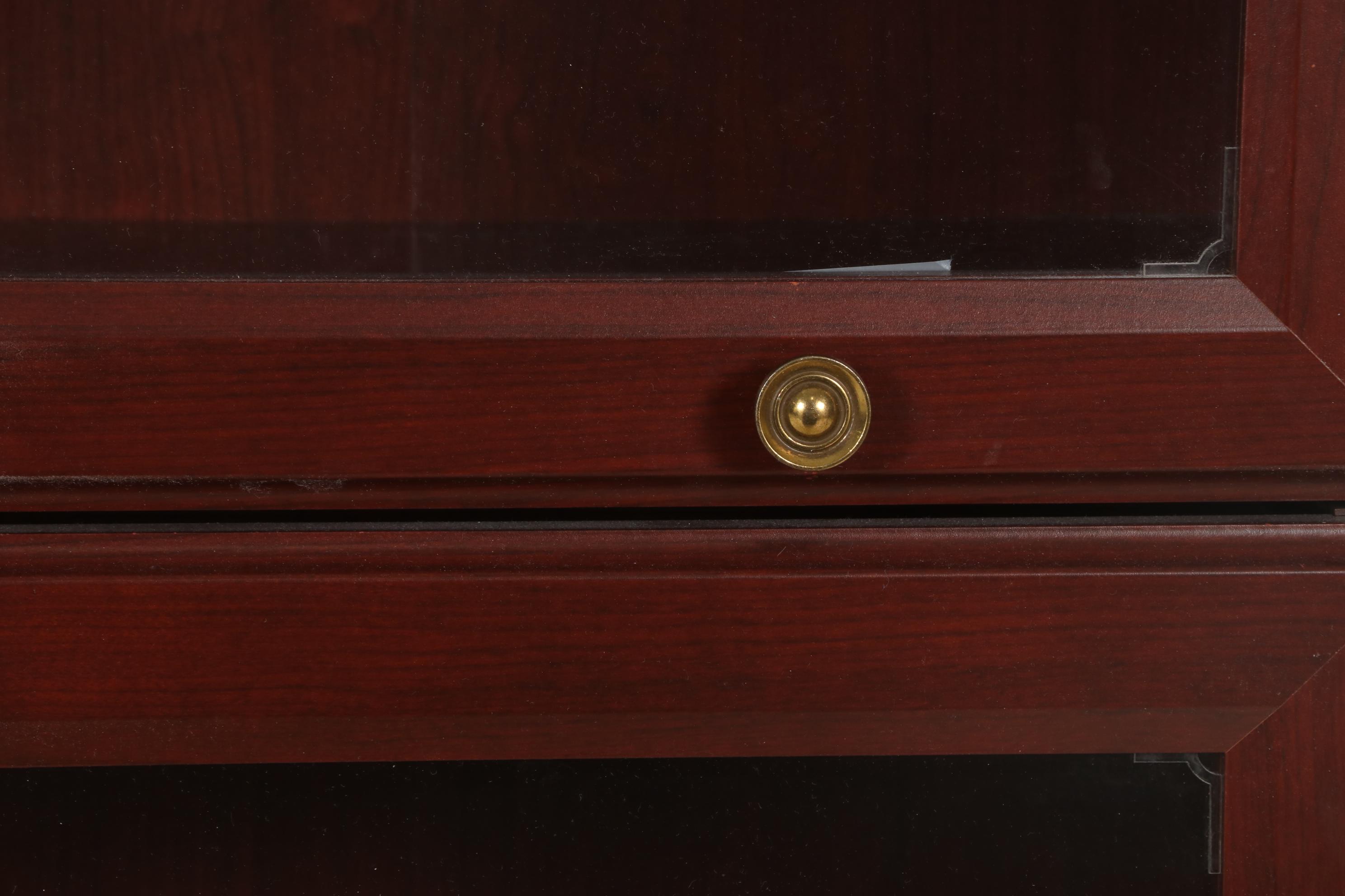 Contemporary Barrister's Style Bookcase