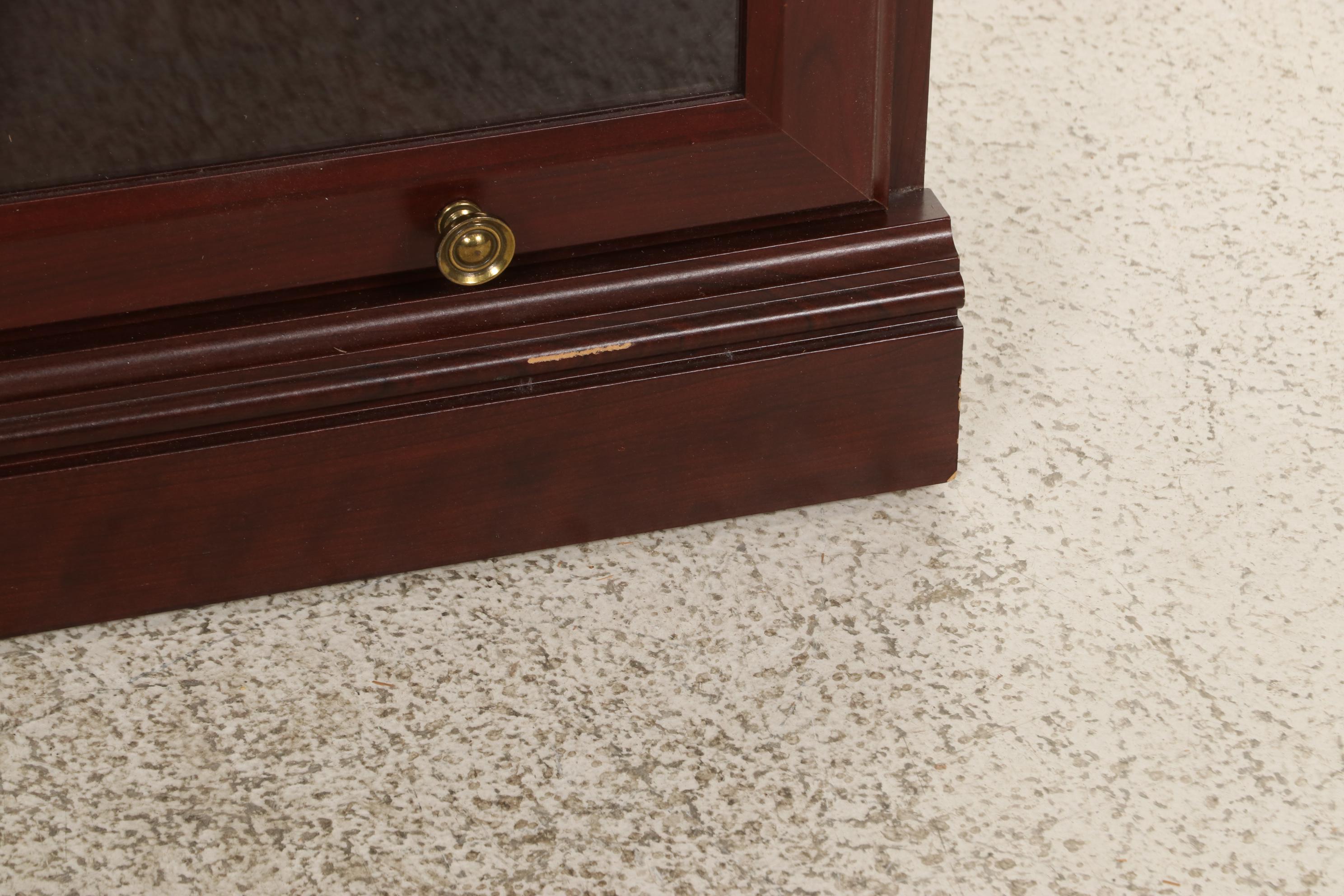 Contemporary Barrister's Style Bookcase