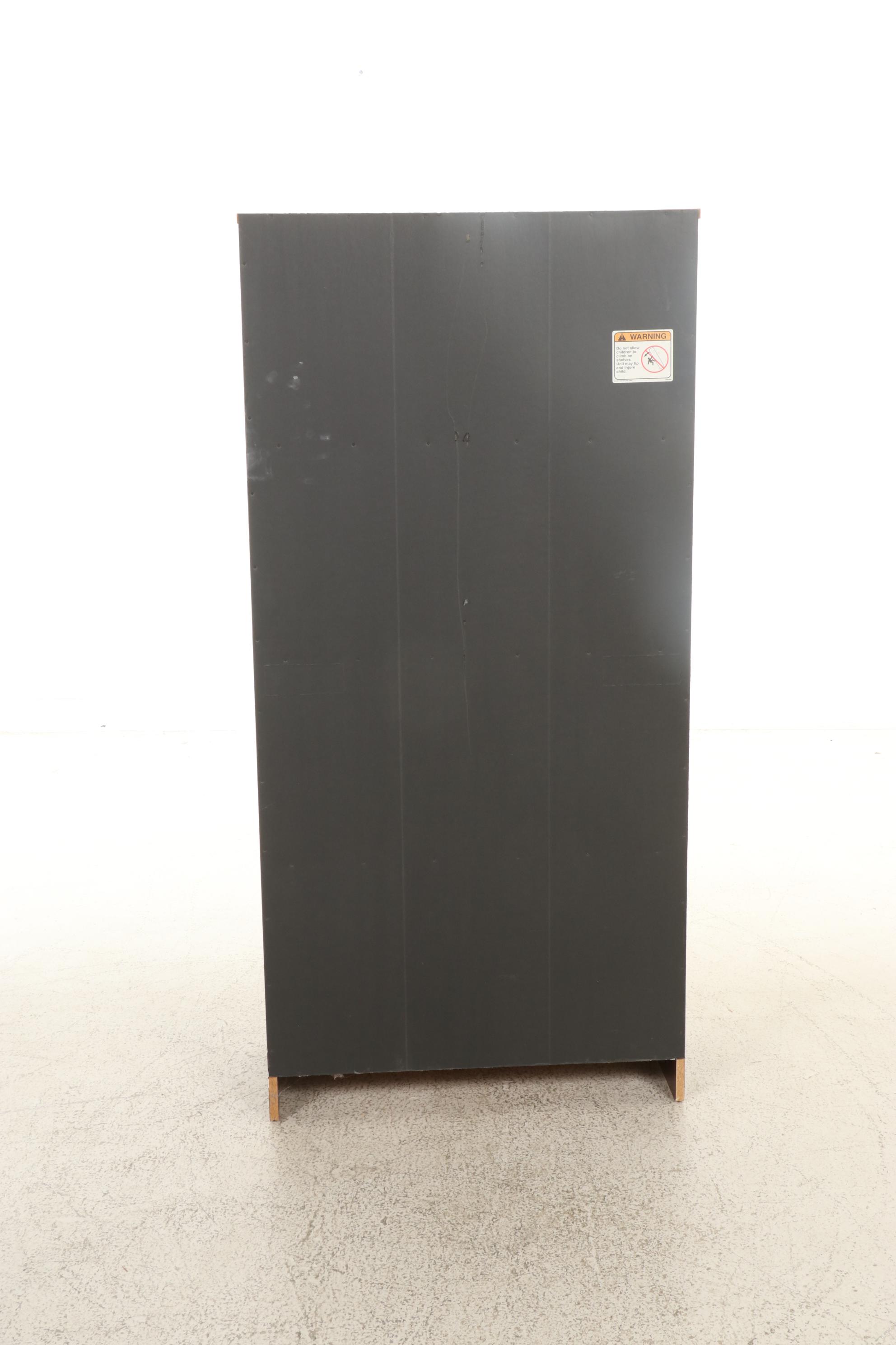 Contemporary Barrister's Style Bookcase