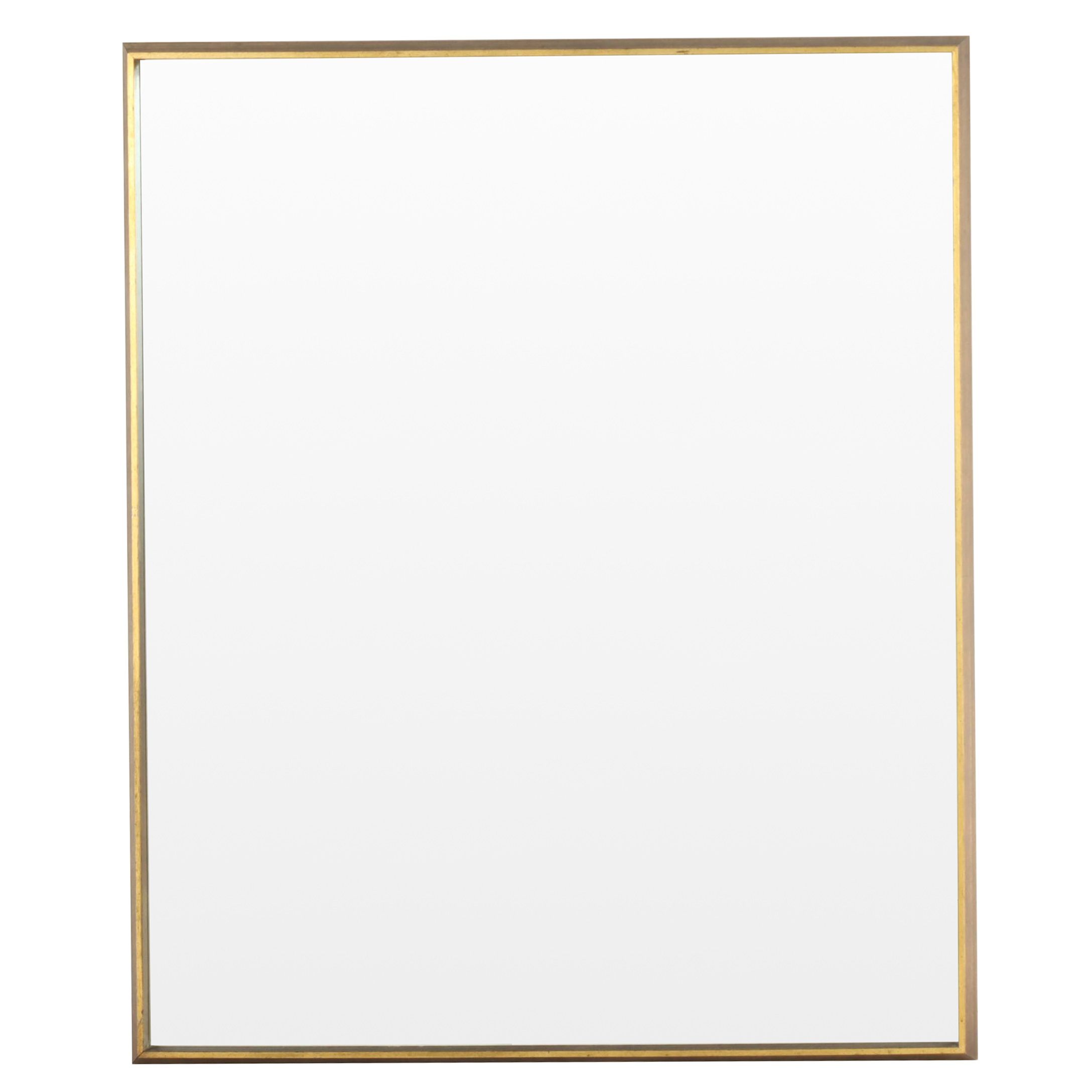 Modernist Giltwood and Beveled Glass MIrror, Mid to Late 20th Century