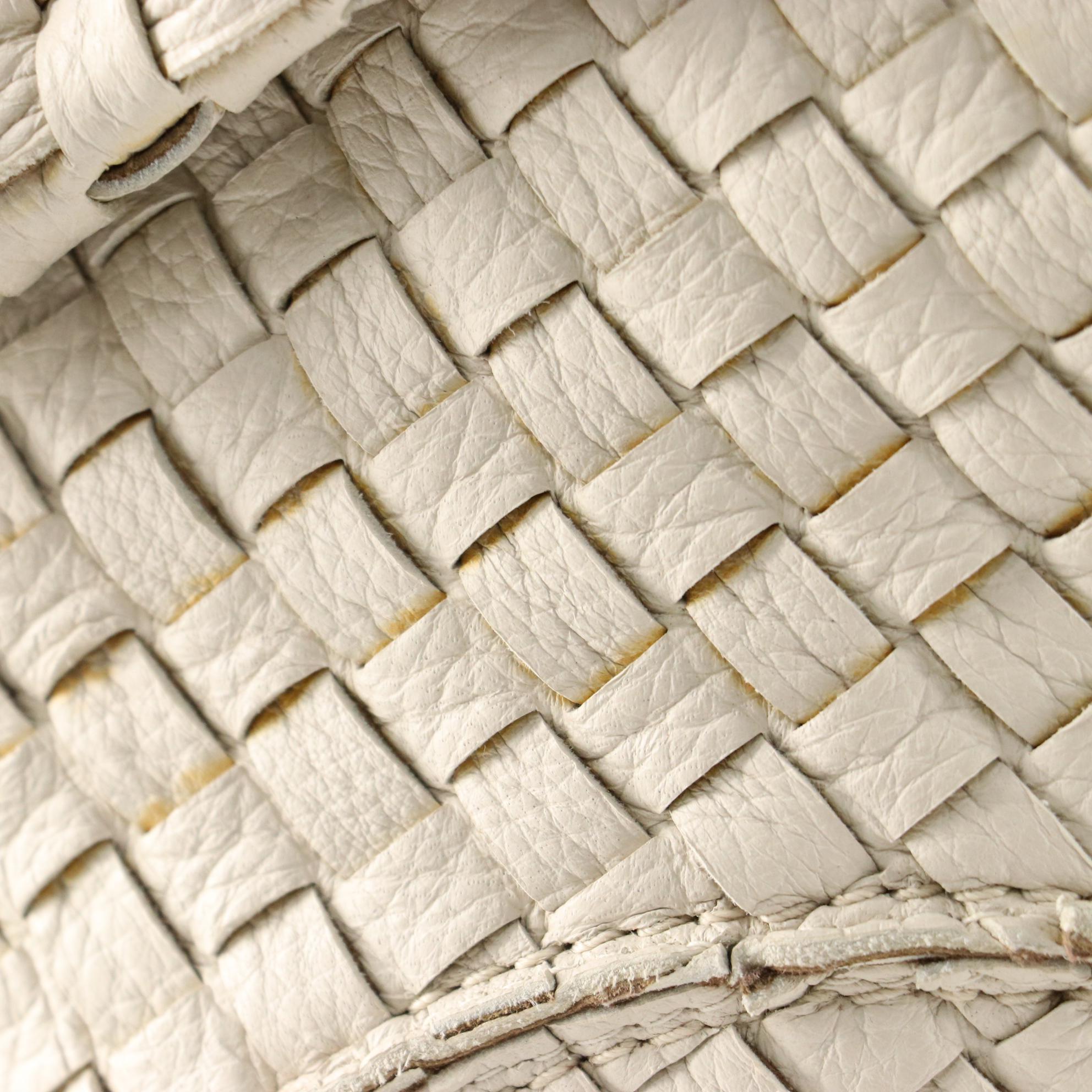 Bottega Veneta Roma Tote Bag in Intrecciato Nappa Leather