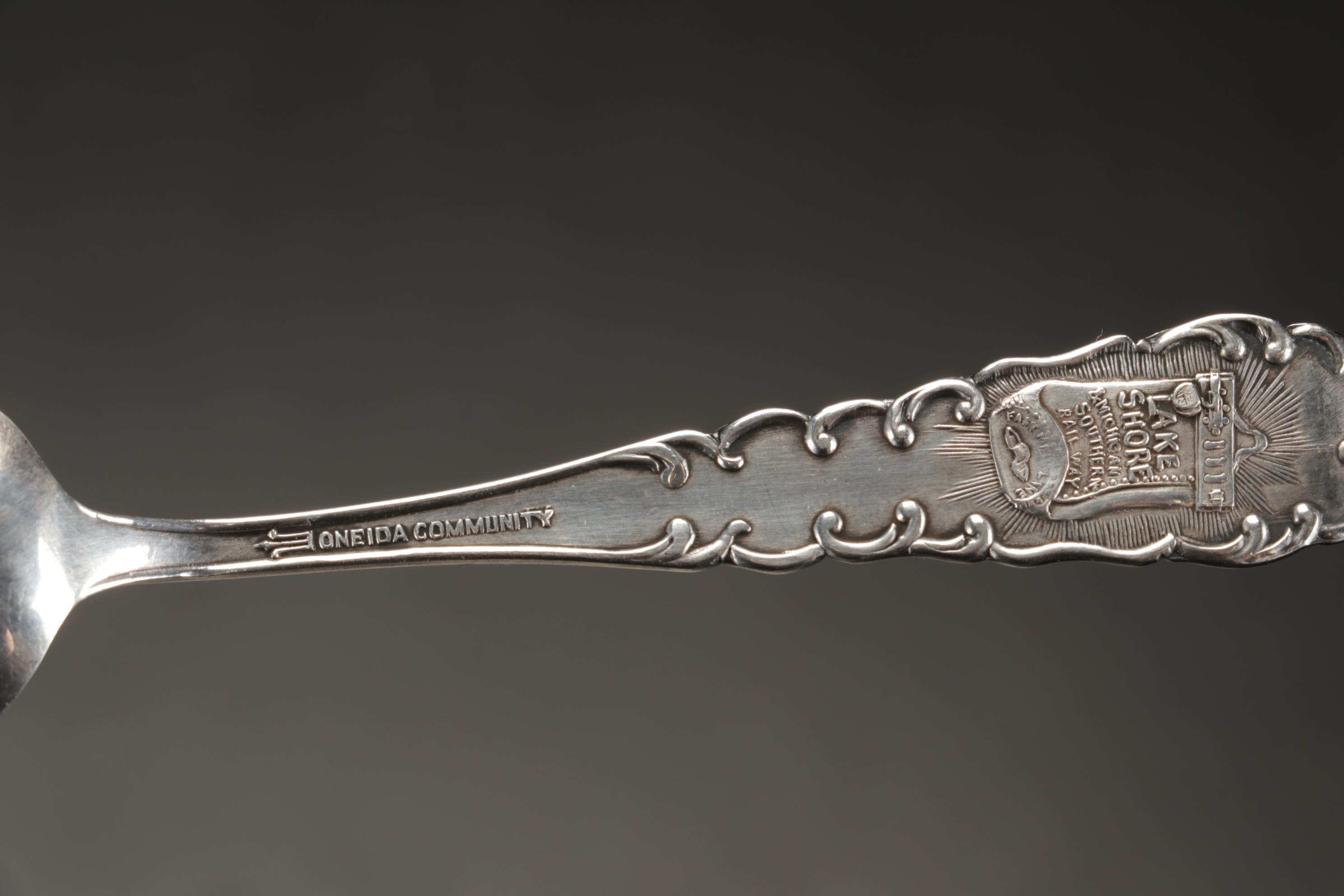 Tiffany & Co. Victorian Sterling Silver Food Pusher with Spoons and Cases