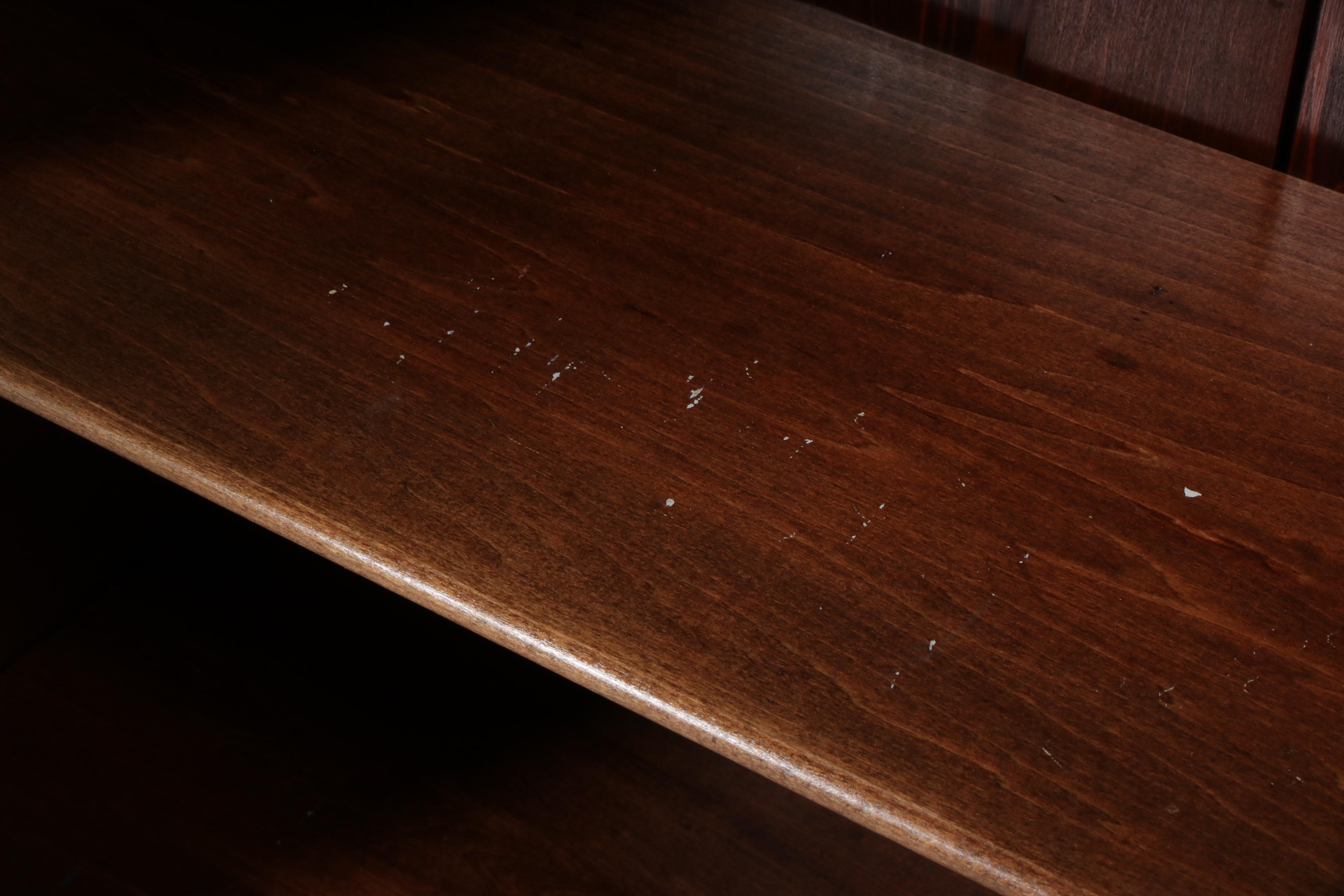 American Empire Revival Mahogany-Stained Bookcase, Early 20th Century