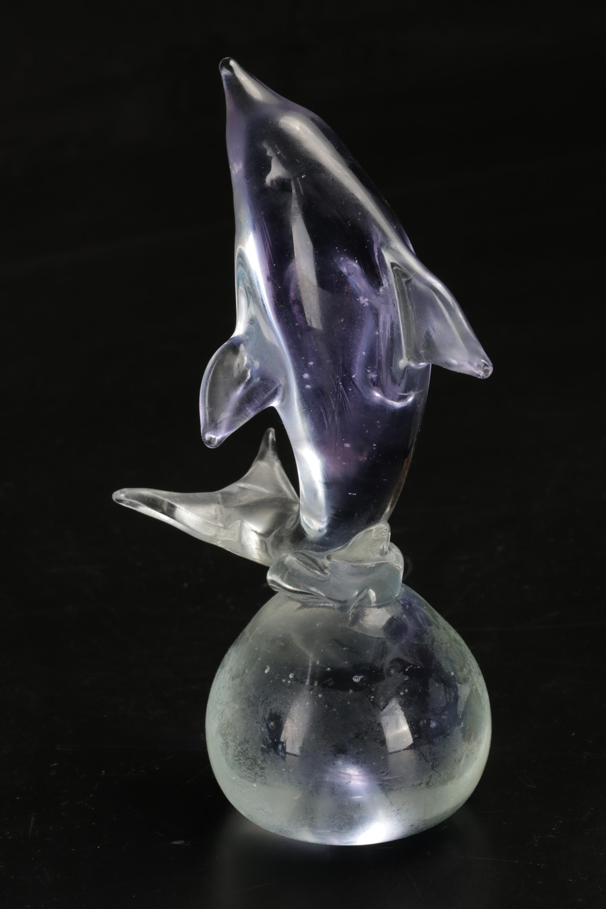 V. Nason & C Murano Snail with Other Art Glass Animals