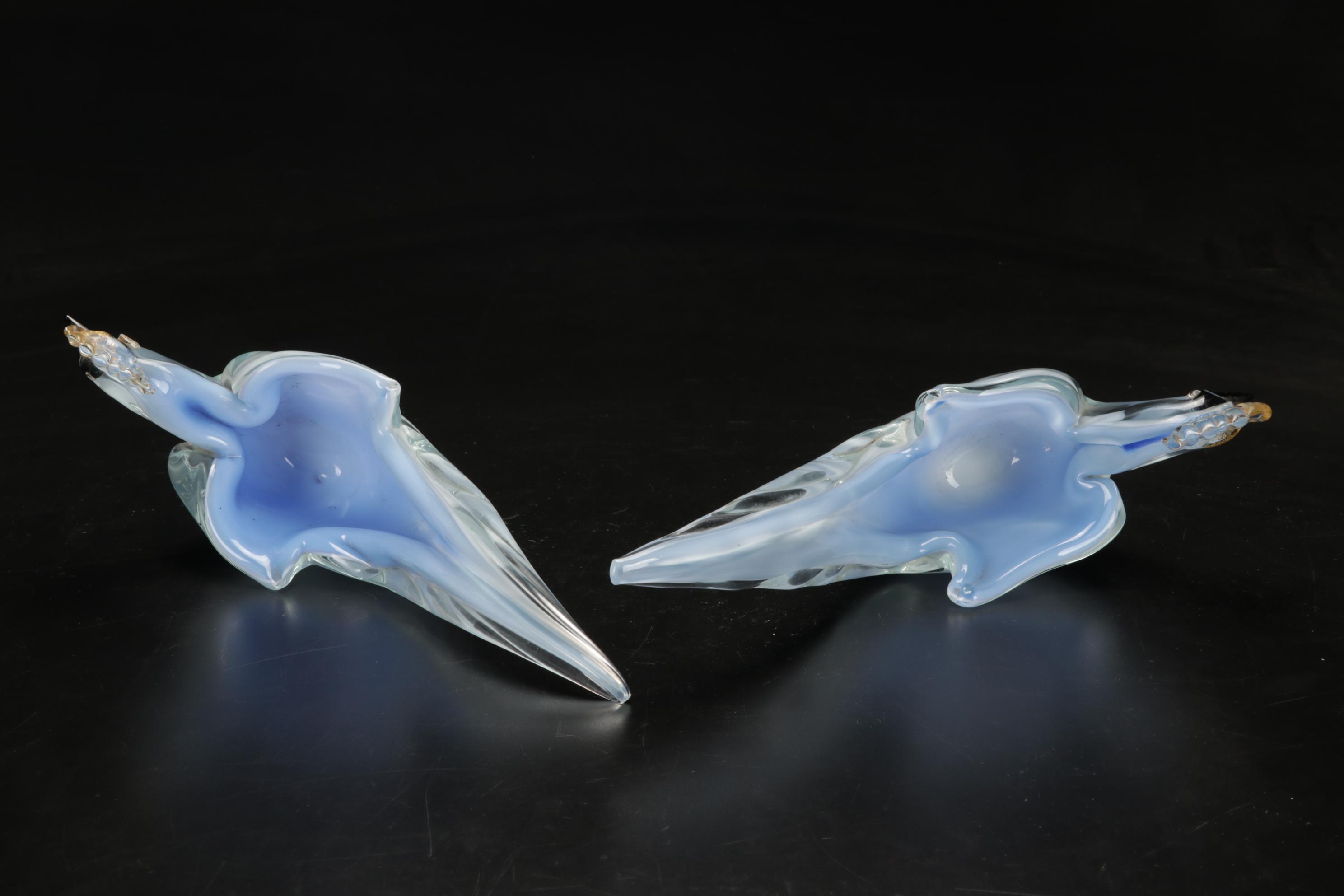 V. Nason & C Murano Snail with Other Art Glass Animals