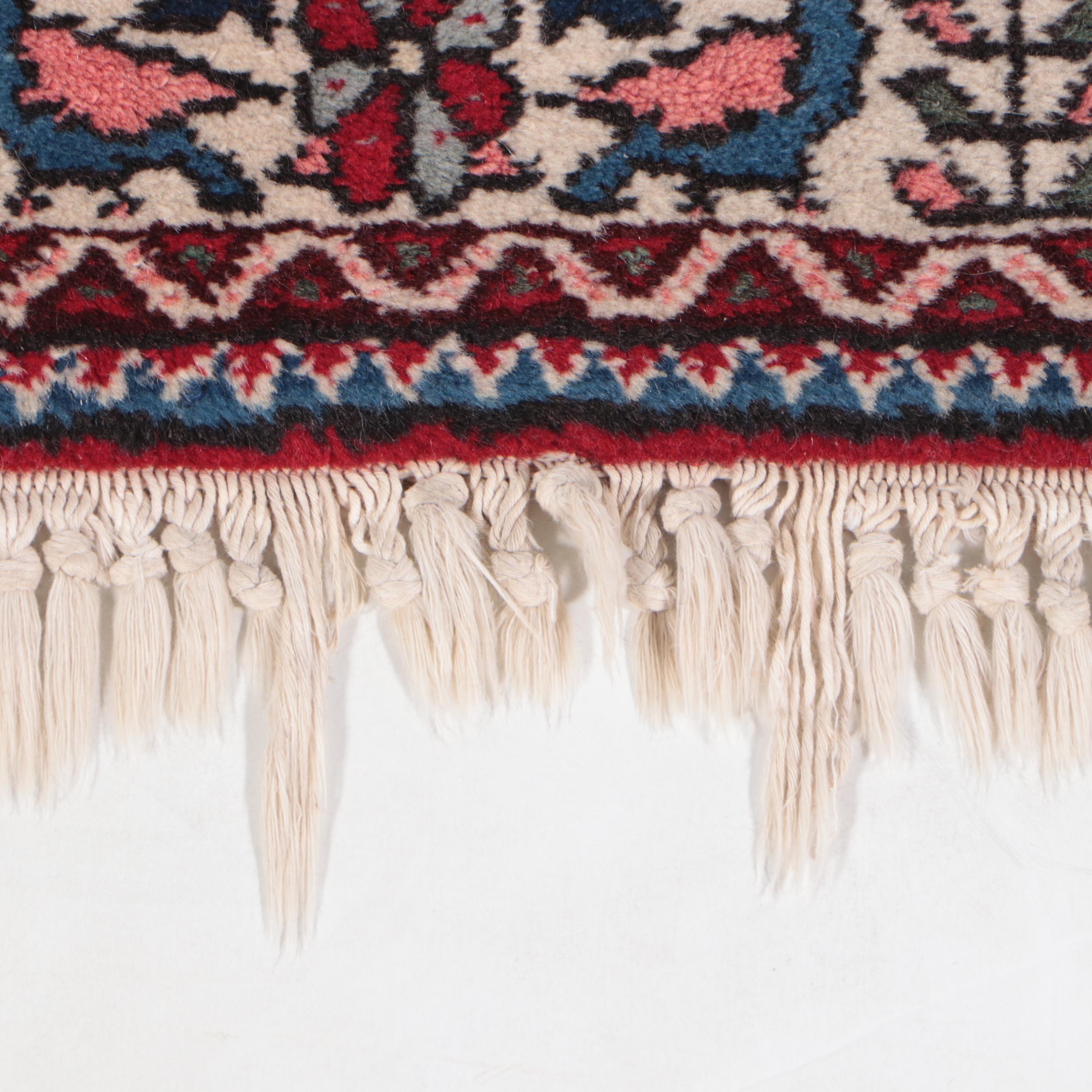 3'4 x 5'5 Hand-Knotted Persian Abadeh Area Rug