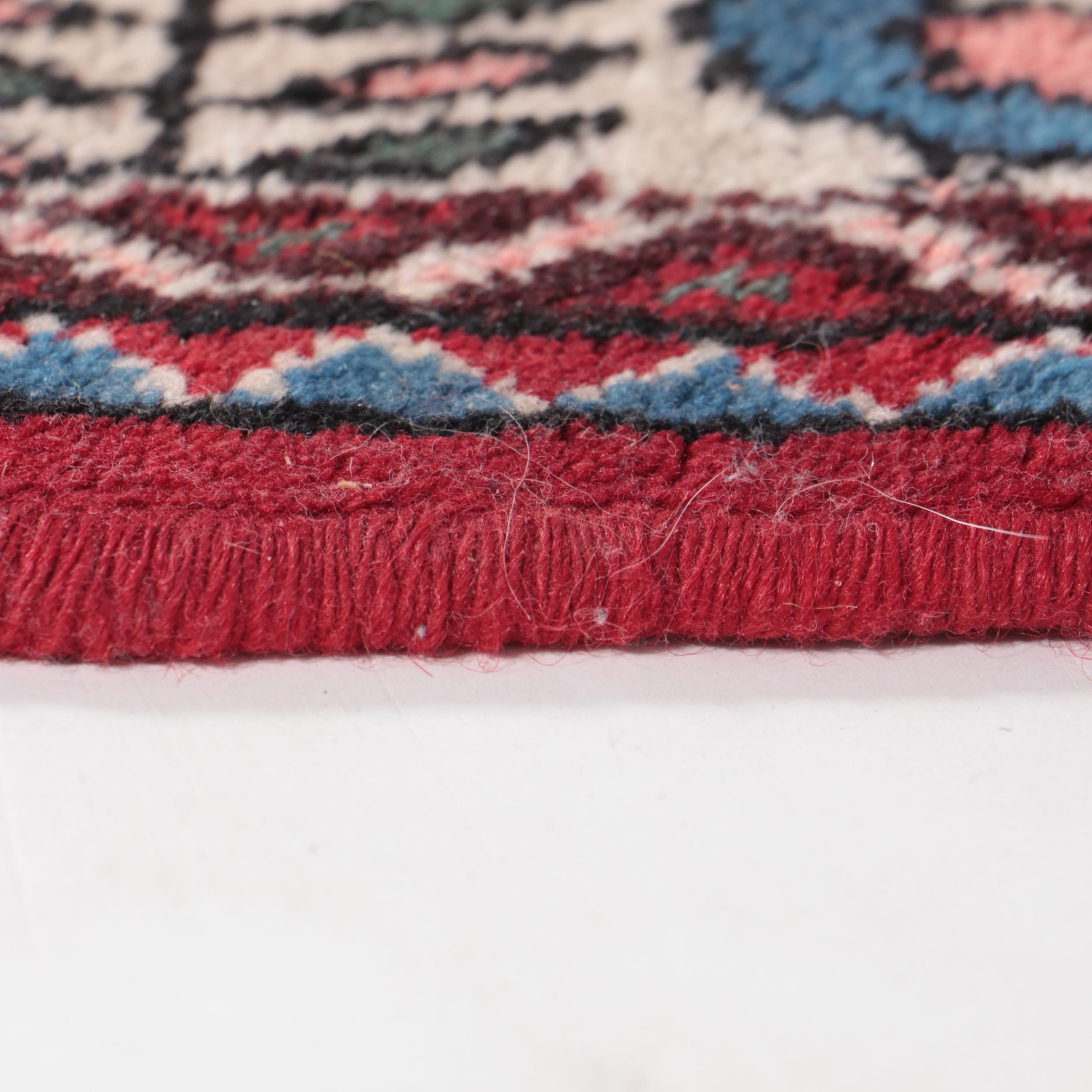 3'4 x 5'5 Hand-Knotted Persian Abadeh Area Rug