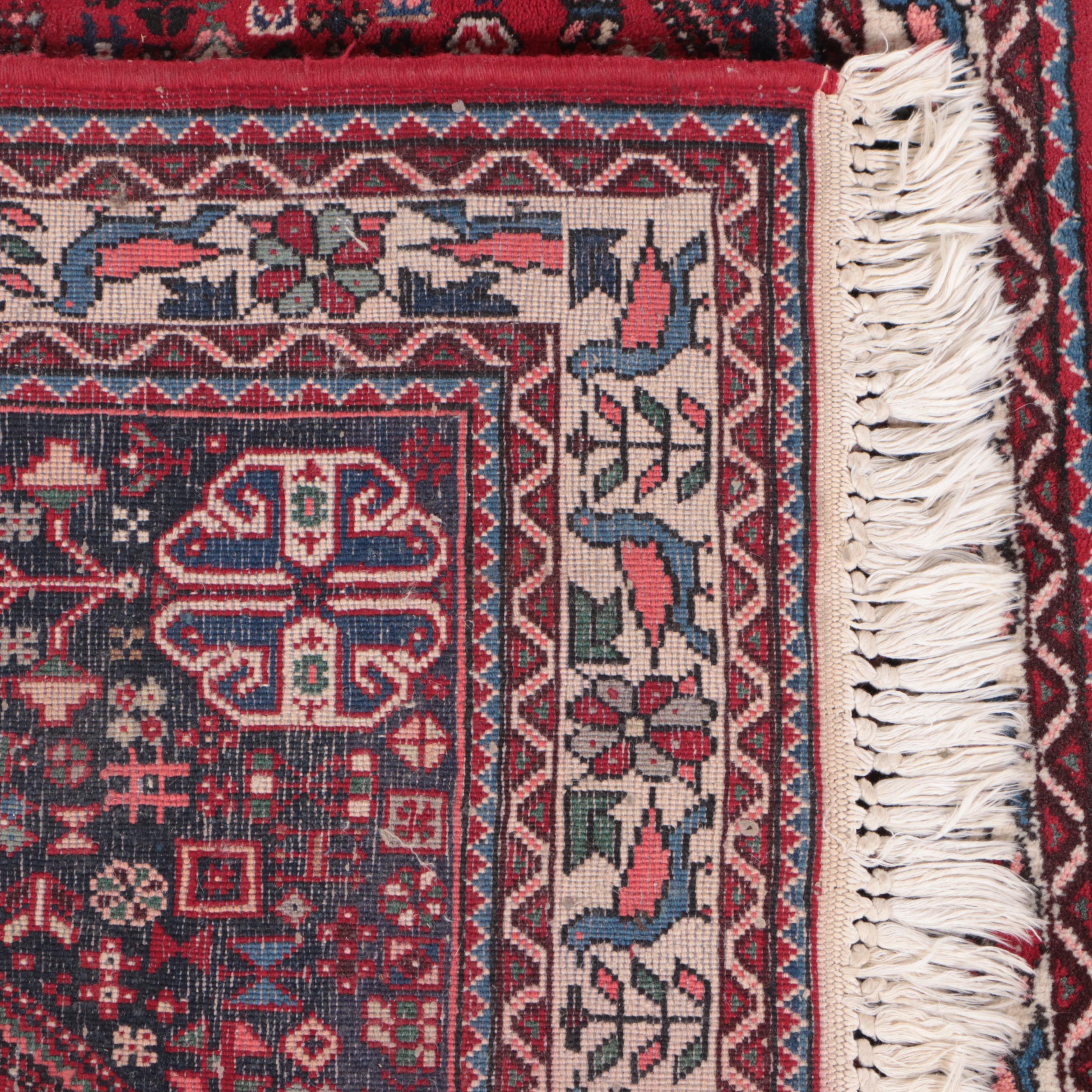 3'4 x 5'5 Hand-Knotted Persian Abadeh Area Rug