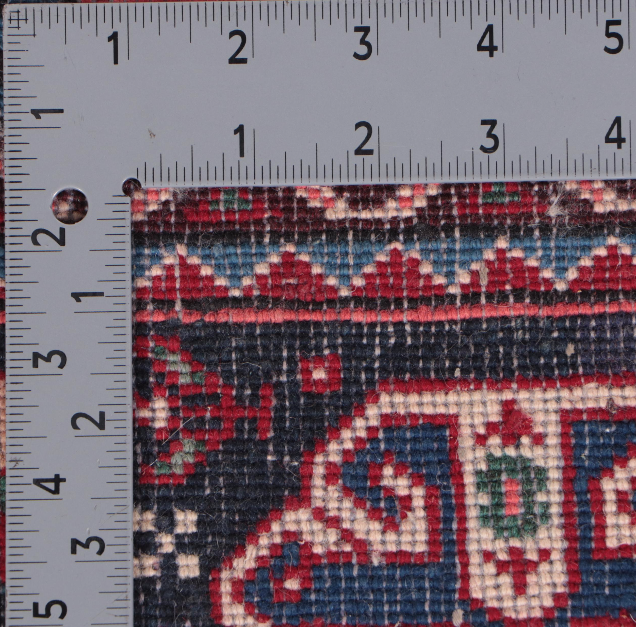 3'4 x 5'5 Hand-Knotted Persian Abadeh Area Rug