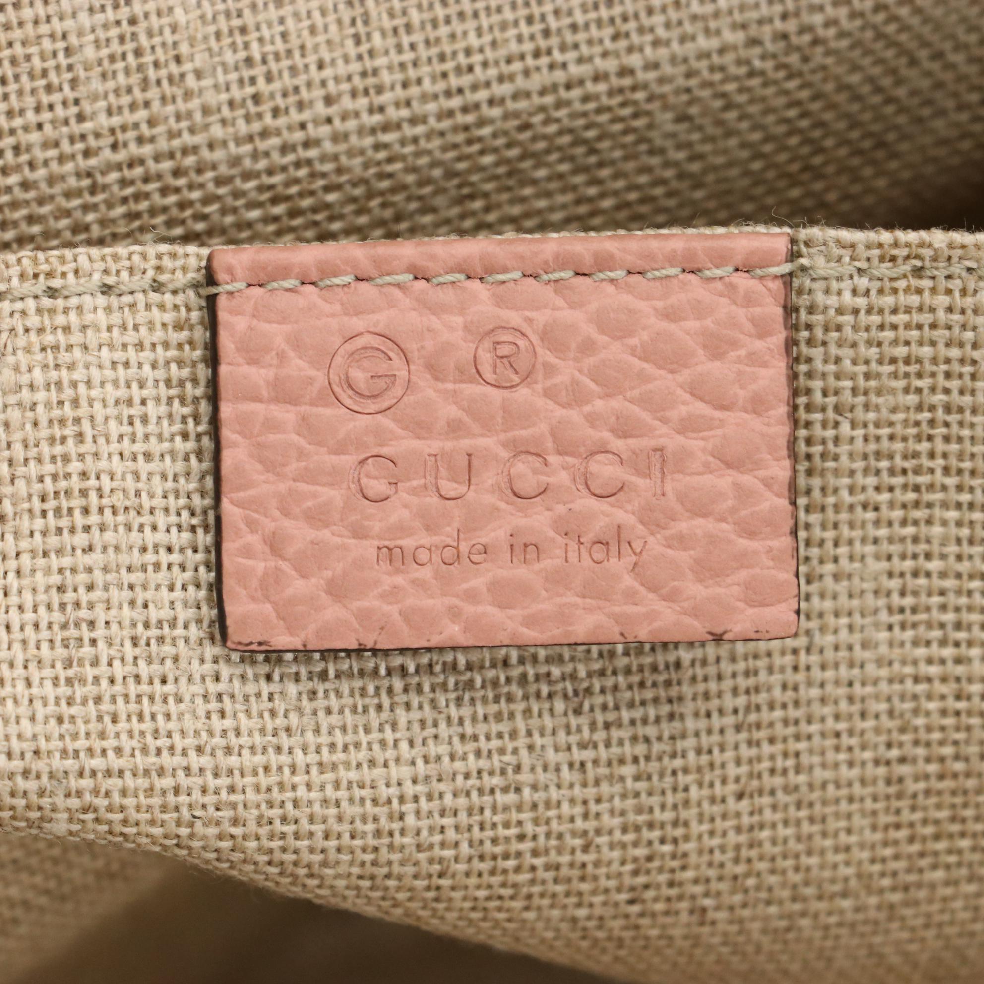 Gucci Large Bamboo Tassel Zip Clutch in Full-Grained Leather