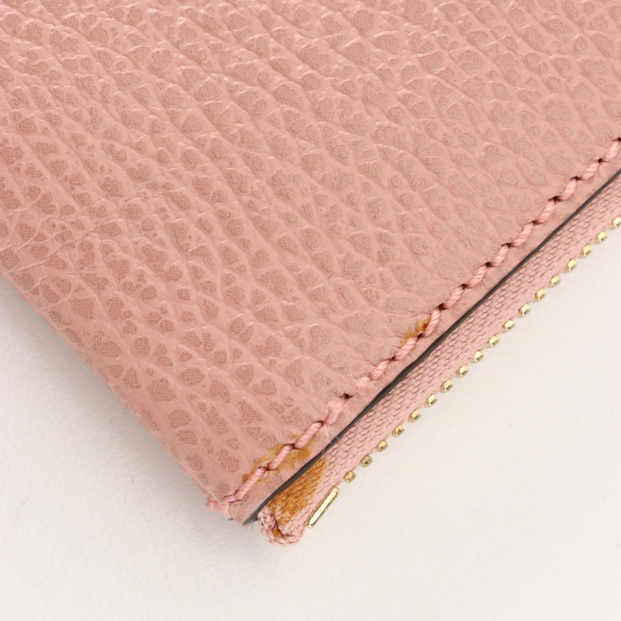 Gucci Large Bamboo Tassel Zip Clutch in Full-Grained Leather