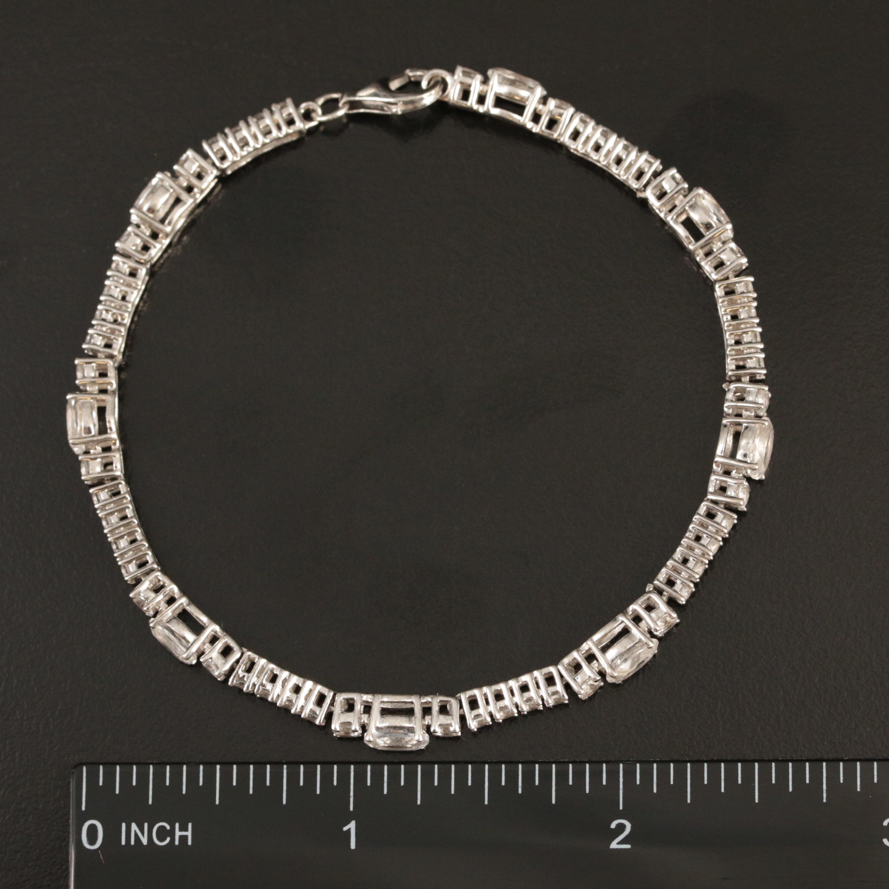 Sterling Sapphire Bracelet