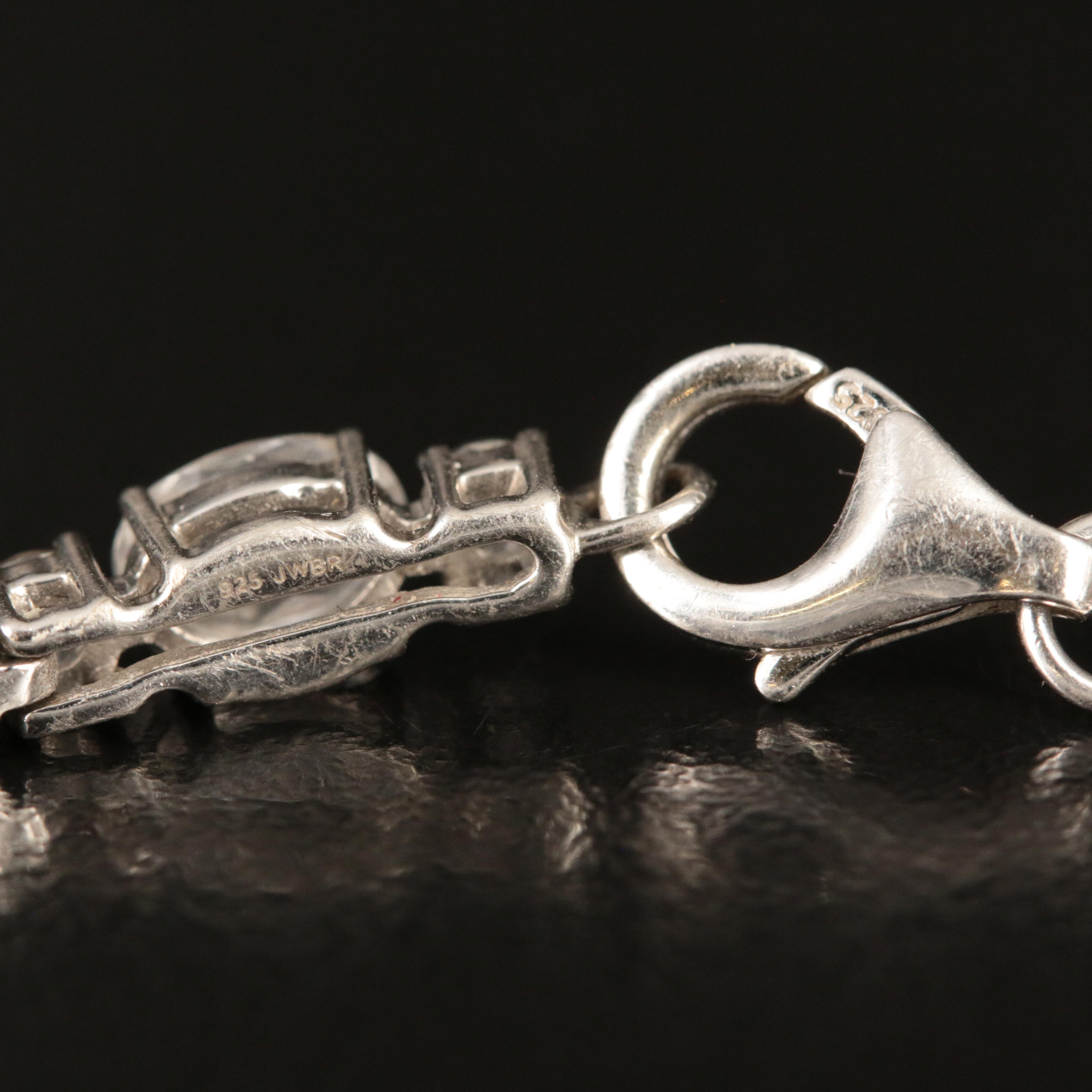 Sterling Sapphire Bracelet