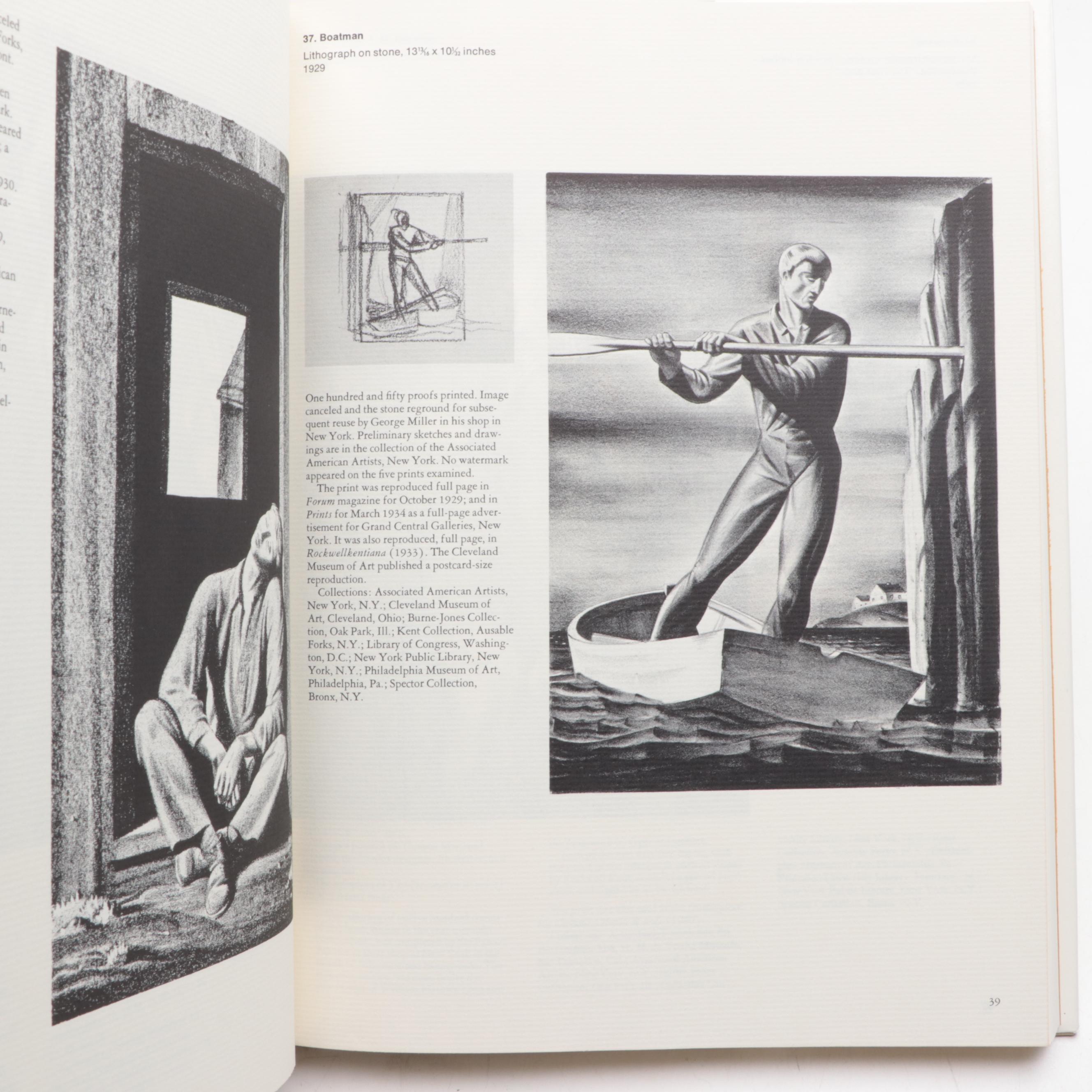 Signed "The Prints of Rockwell Kent: A Catalogue Raisonné" by Dan Burne Jones