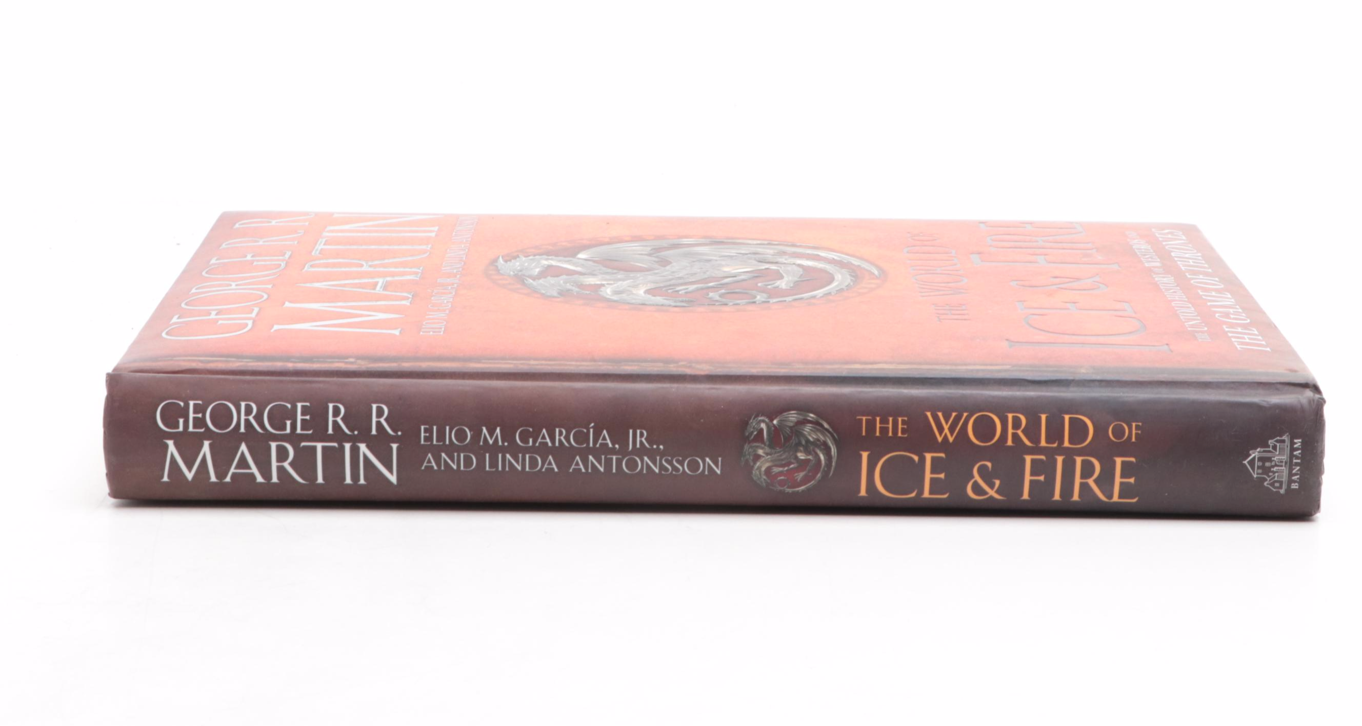 First Edition "The World of Ice and Fire" by George R. R. Martin et al., 2014