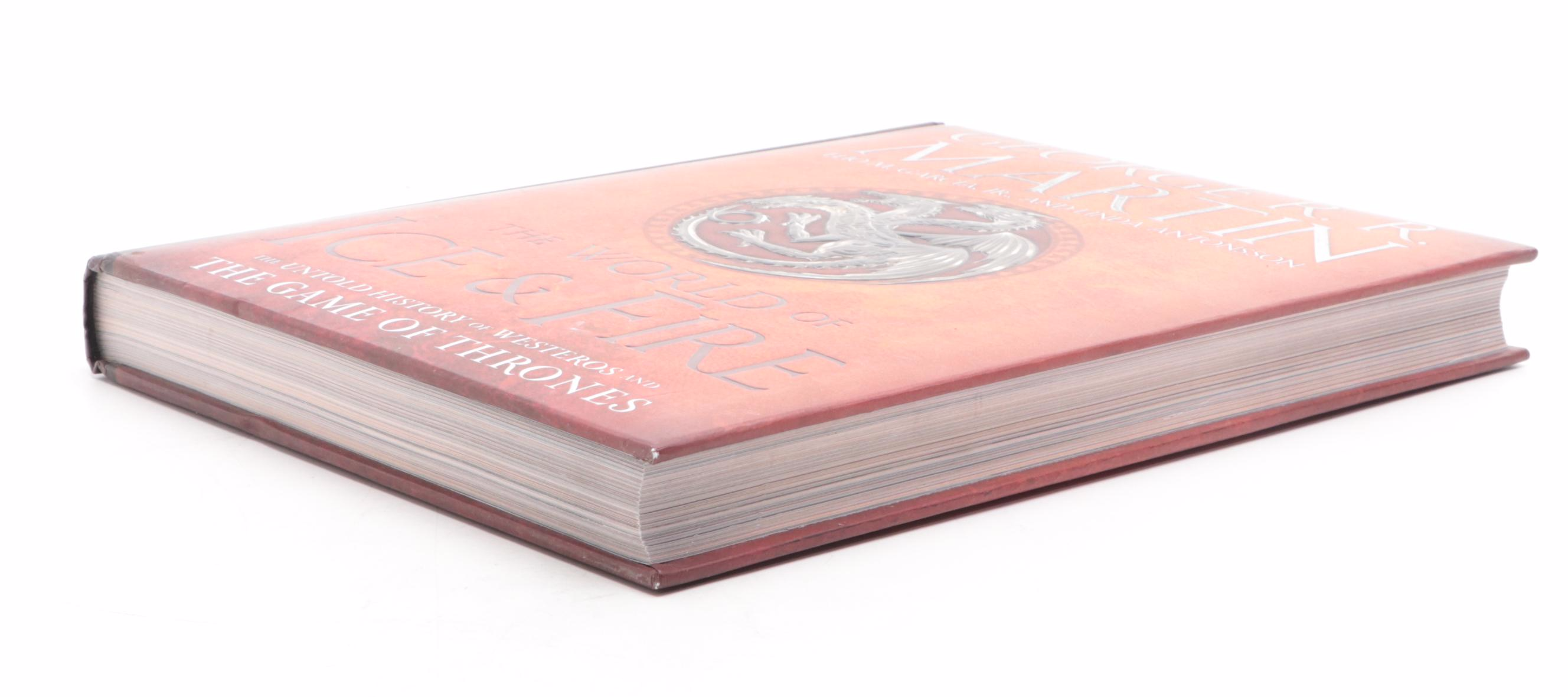 First Edition "The World of Ice and Fire" by George R. R. Martin et al., 2014