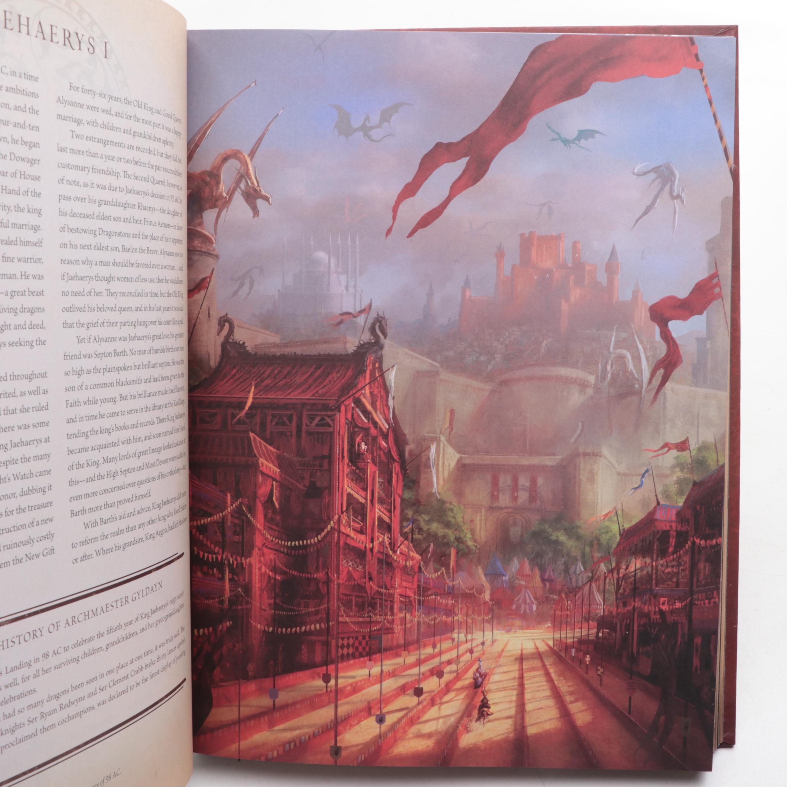 First Edition "The World of Ice and Fire" by George R. R. Martin et al., 2014